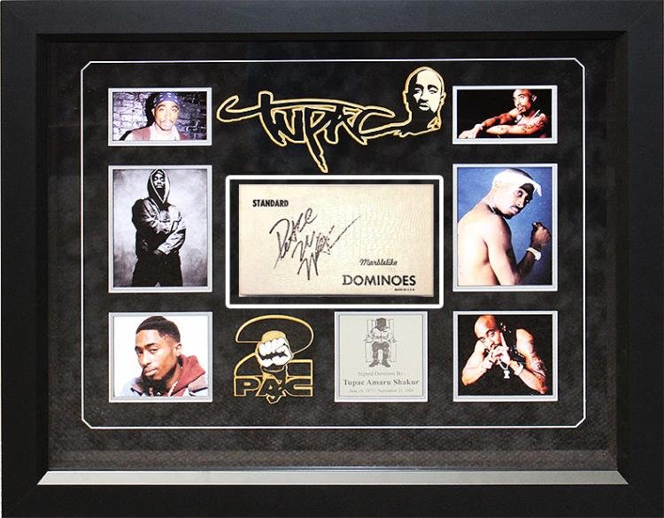 Tupac Shakur Autographed Display! (1 of 1)