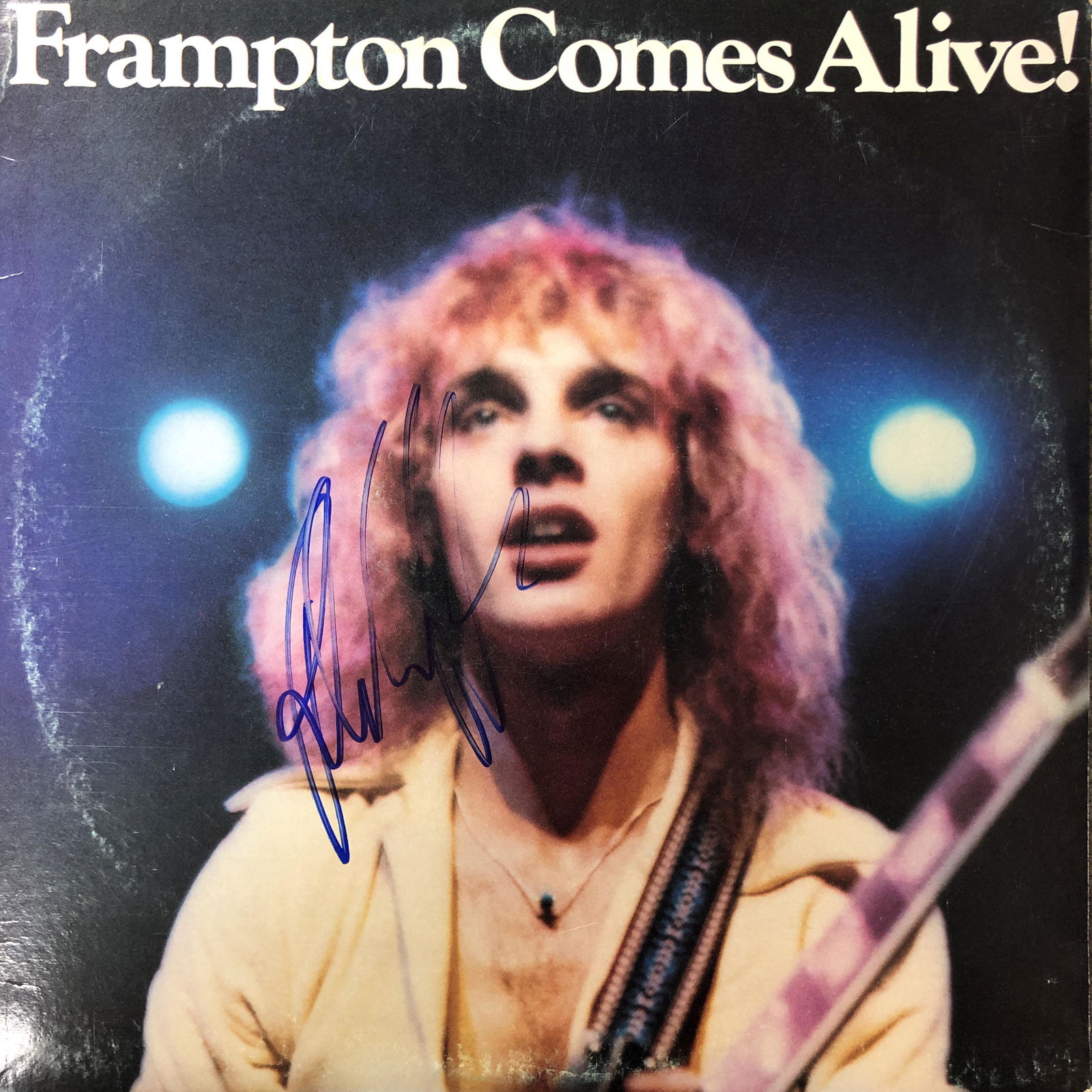 Peter Frampton Autographed Album Cover (1 of 1)