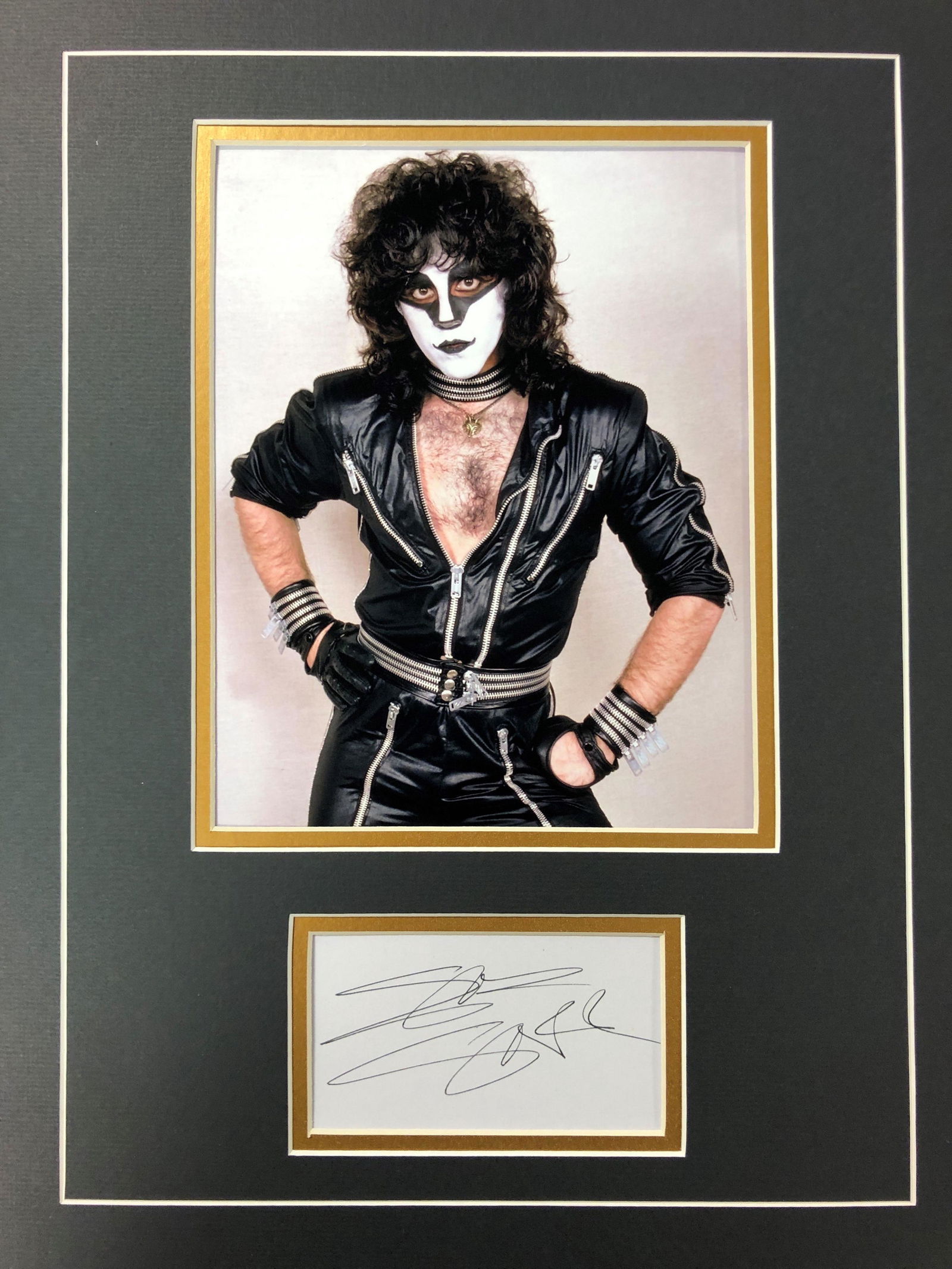 Eric Carr Autograph Display (1 of 1)