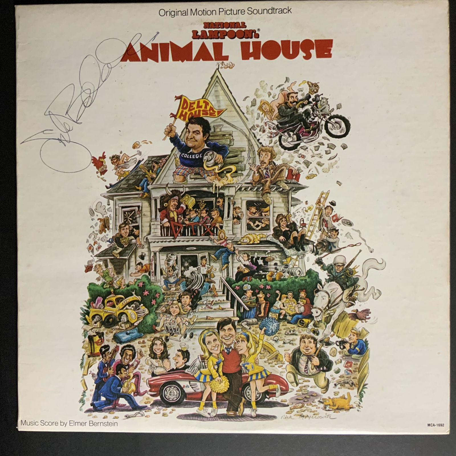 John Belushi  Autographed Album Cover (1 of 1)