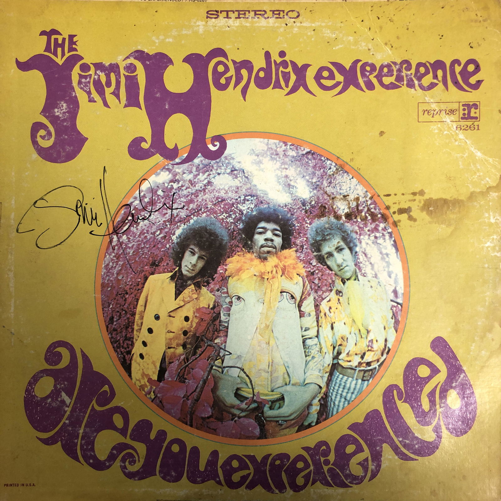 Jimi Hendrix Autographed Album Cover (1 of 1)