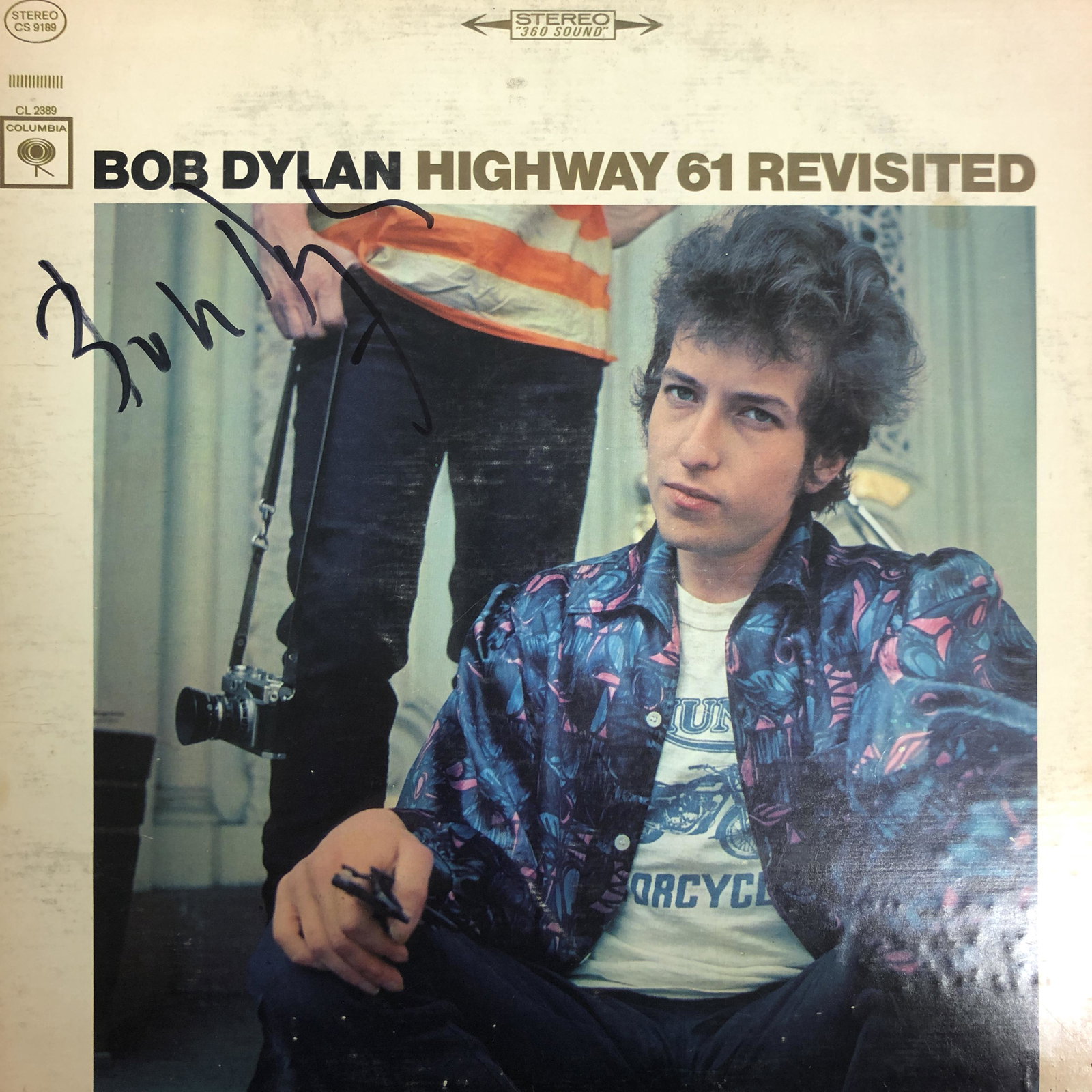 Bob Dylan Autographed Album Cover (1 of 1)