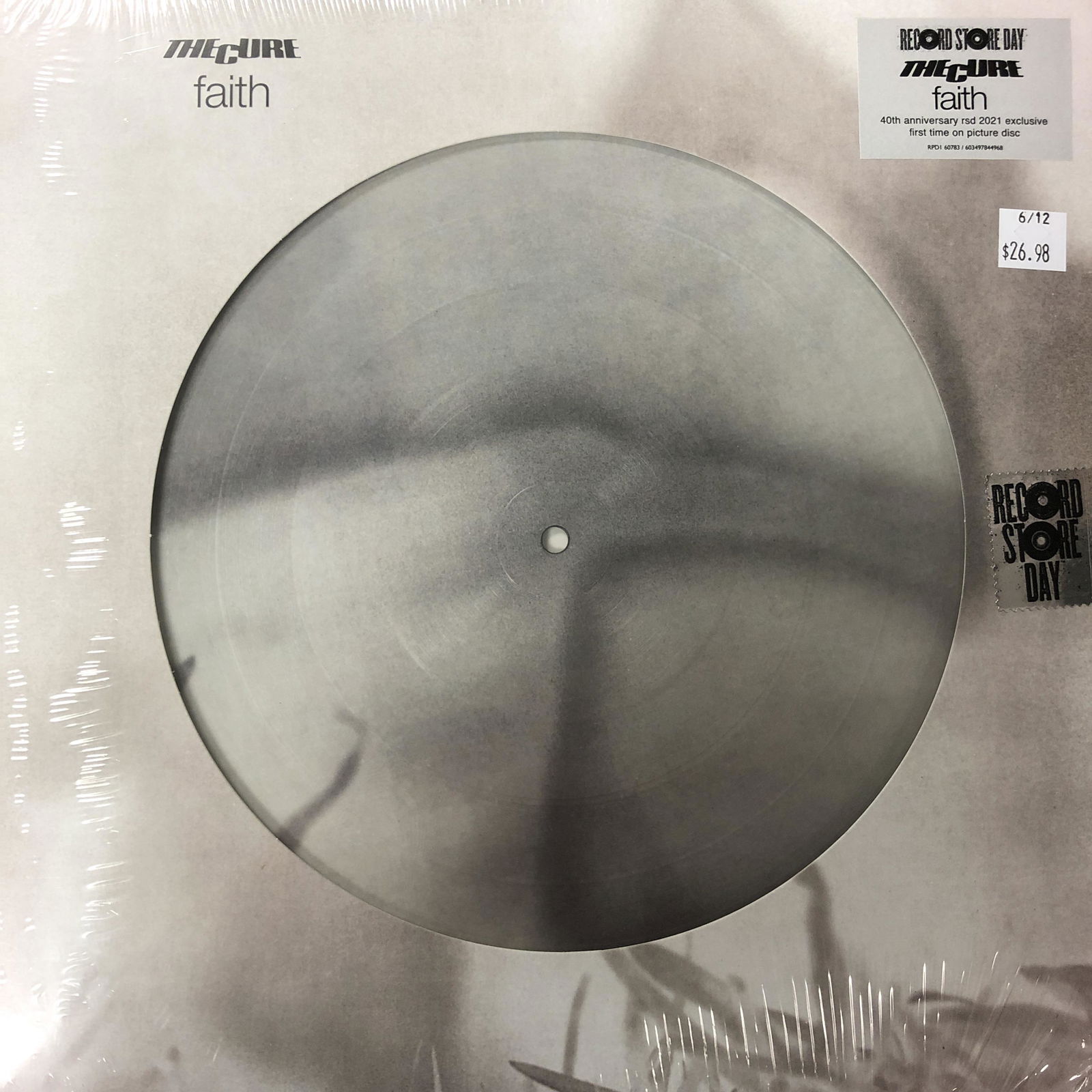 The Cure - Faith - New Sealed Record (1 of 1)