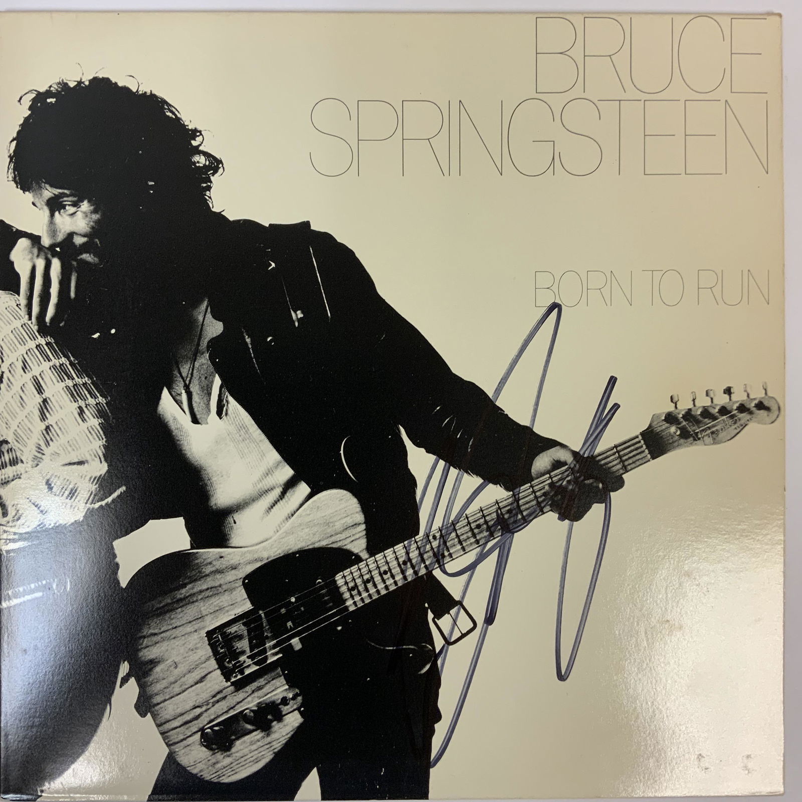 Bruce Springsteen Autographed Album Cover (1 of 1)