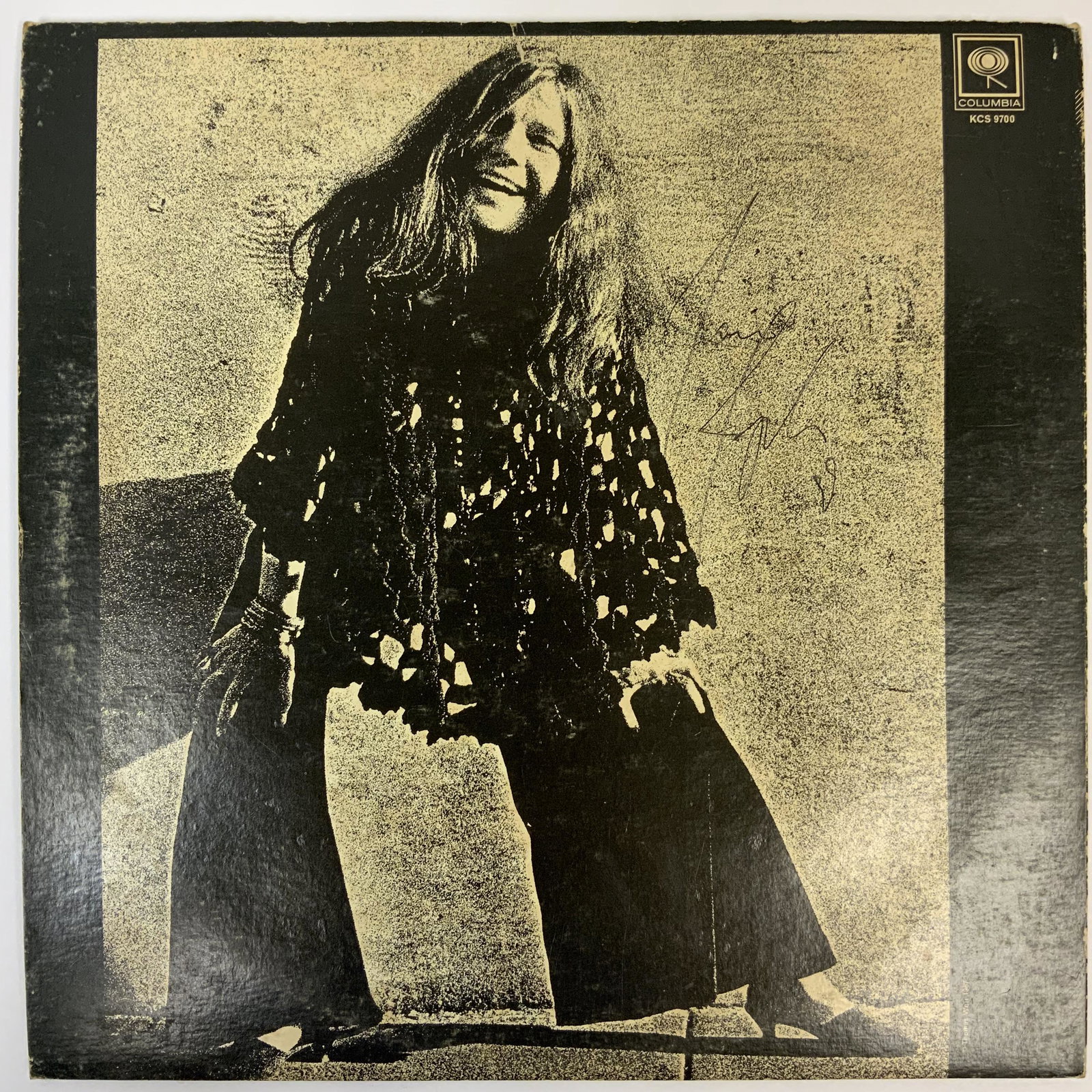 Janis Joplin Autographed Album Cover (1 of 1)
