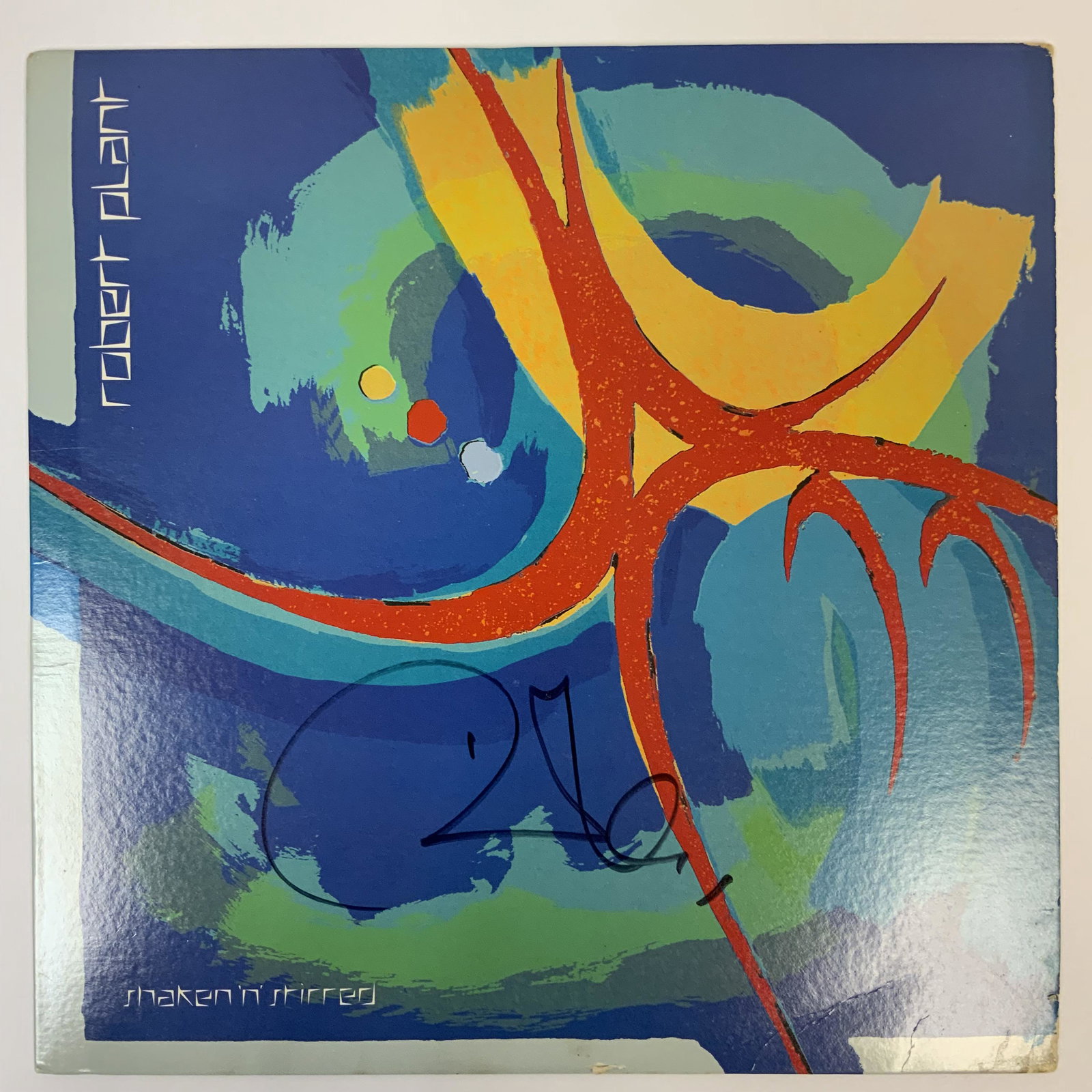 Robert Plant Autographed Album Cover (1 of 1)