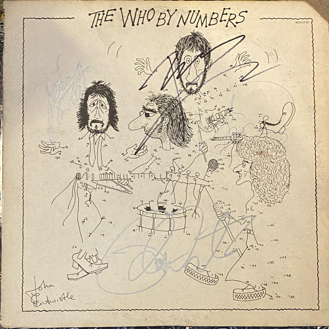 The Who Autographed ALBUM PETE ROGER JOHN KEITH (1 of 1)