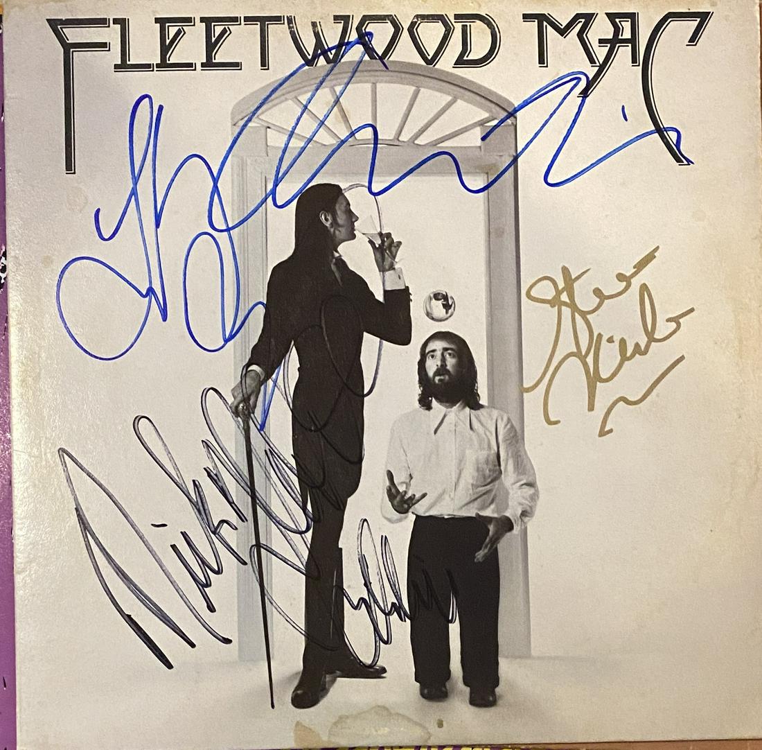 Fleetwood Mac Autographed Album All 5! Sweet!: Displays are not framed, and can be framed for a cost. Framed items will state they are framed in the name of the item. All signed items come with a COA. Ask any and all questions BEFORE bidding. Sign