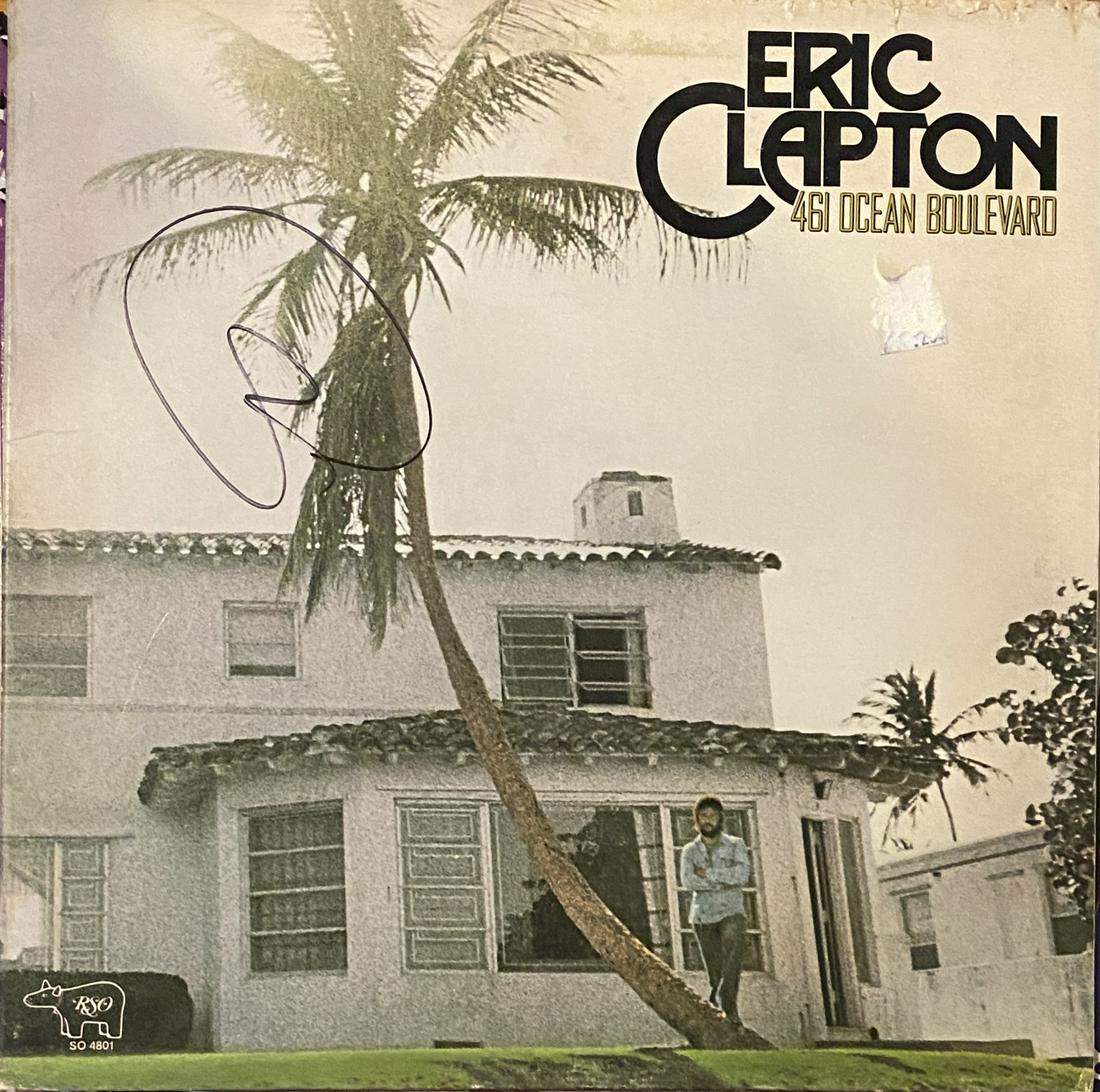 Eric Clapton Autographed Album (1 of 1)