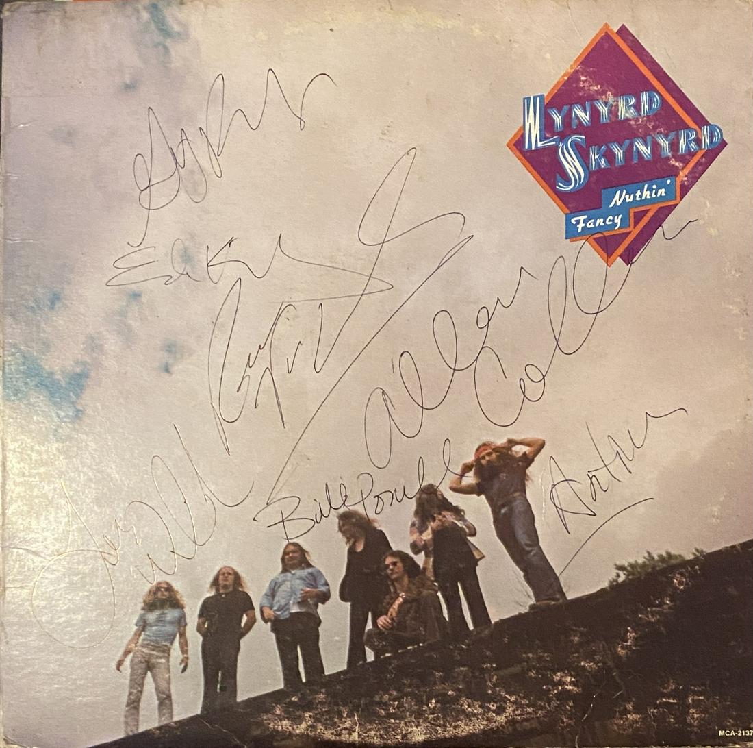 Lynyrd Skynyrd Autographed Album All 7!!! (1 of 1)