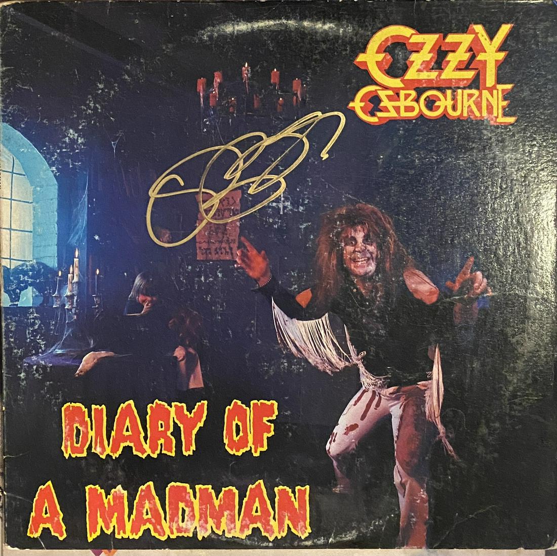 Ozzy Autographed Album (1 of 1)