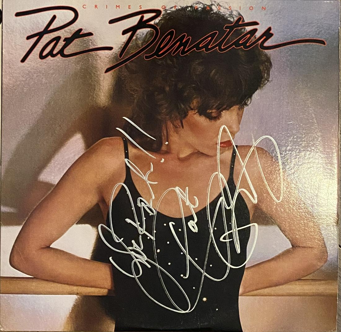 Pat Benatar Autographed Album (1 of 1)