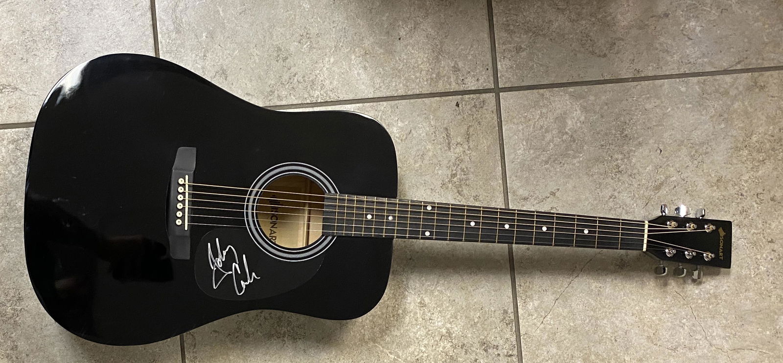 Johnny Cash Autographed Guitar (1 of 1)