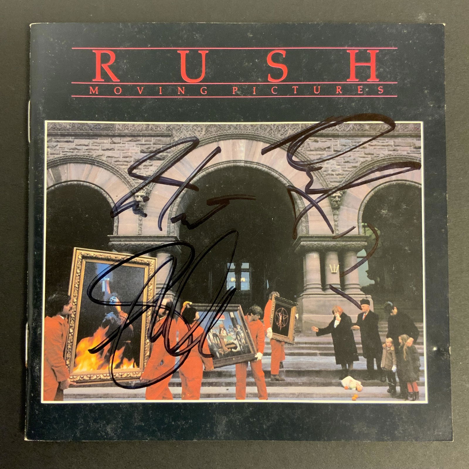 Rush Autographed CD Booklet, signed by all (1 of 1)