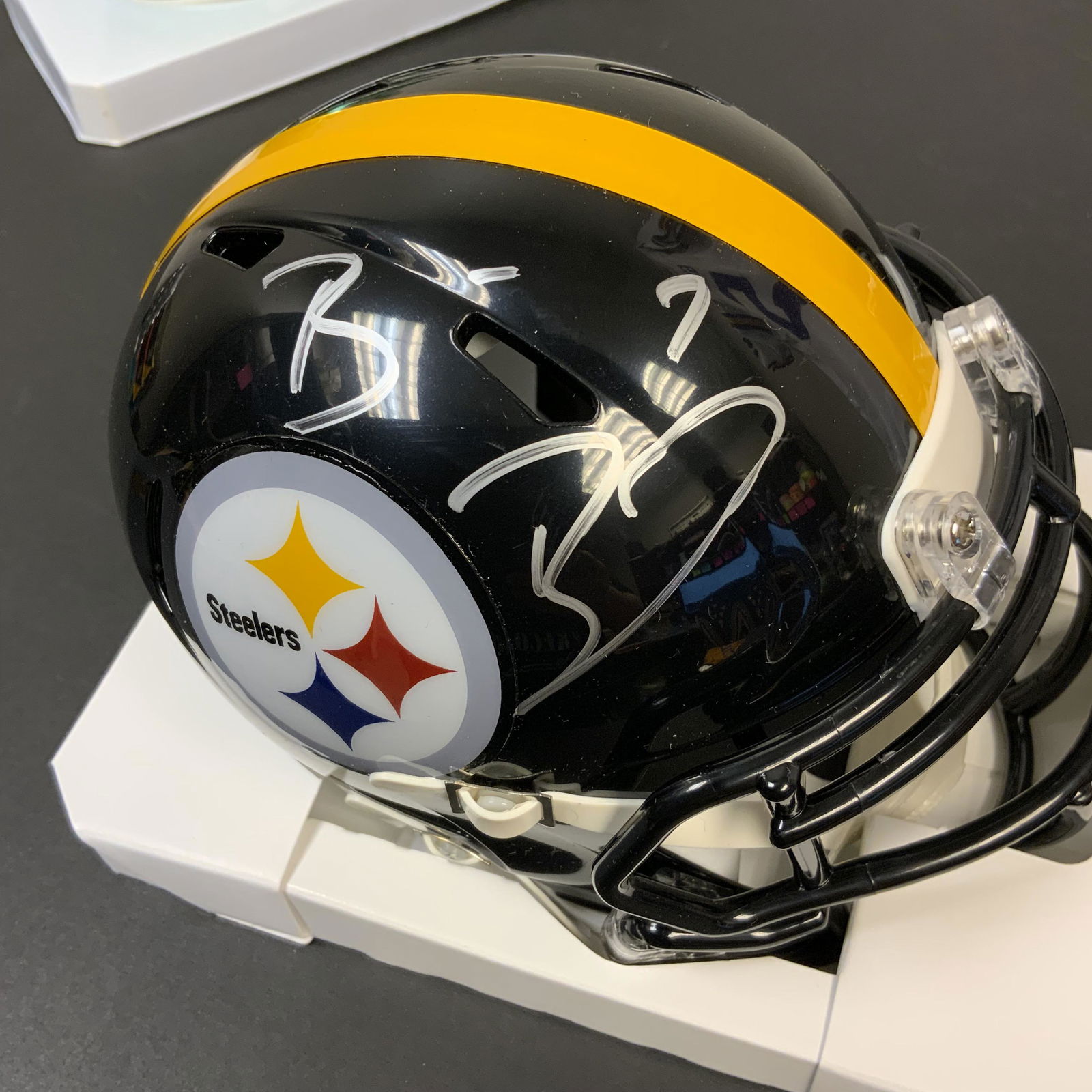 Ben Roethlisberger Autographed Mini Helmet (1 of 1)