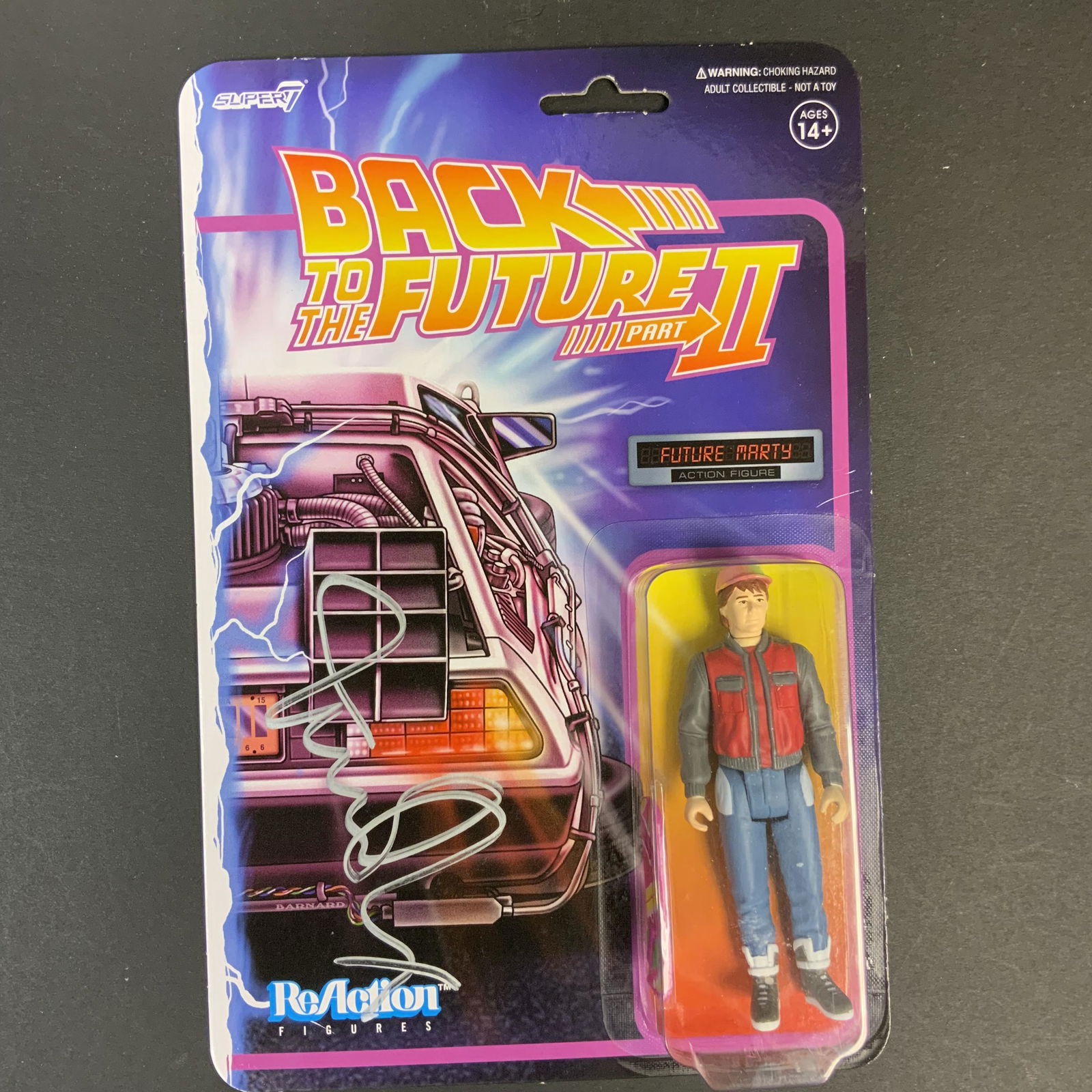 Michael J Fox Autographed Back to the Future 2 Figure (1 of 1)