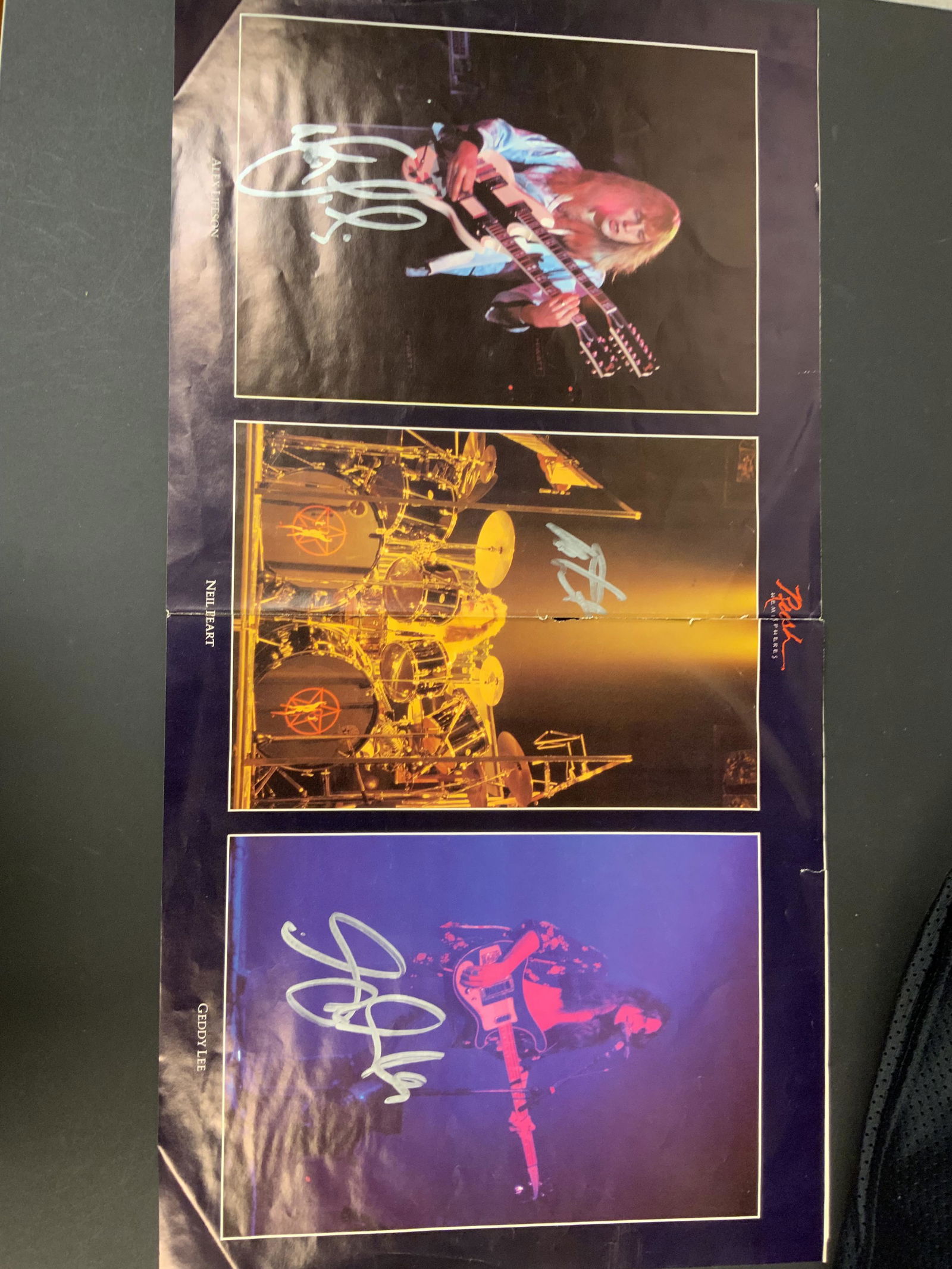 Rush Autographed Poster (1 of 1)