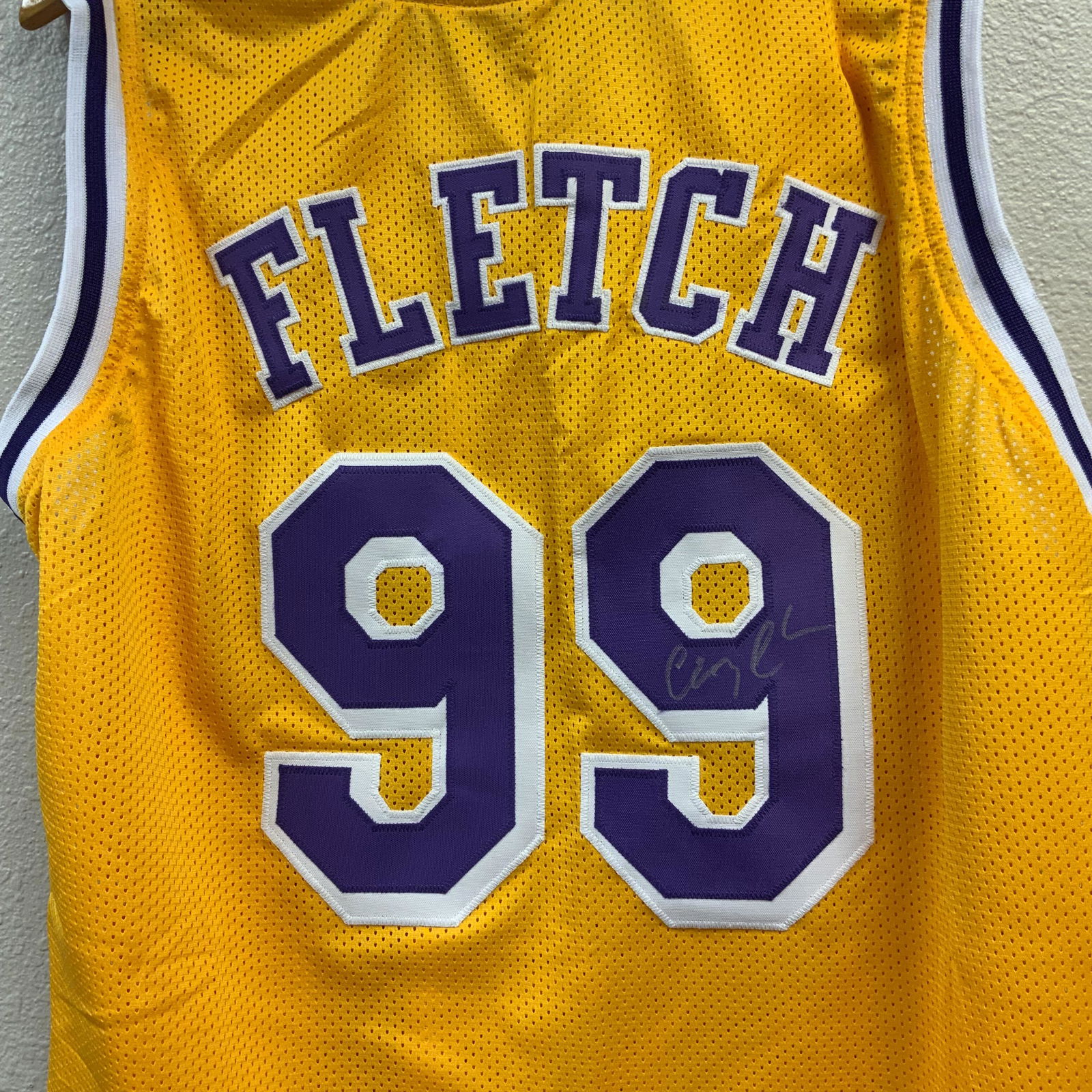 Chevy Chase Autographed Fletch Jersey (1 of 1)