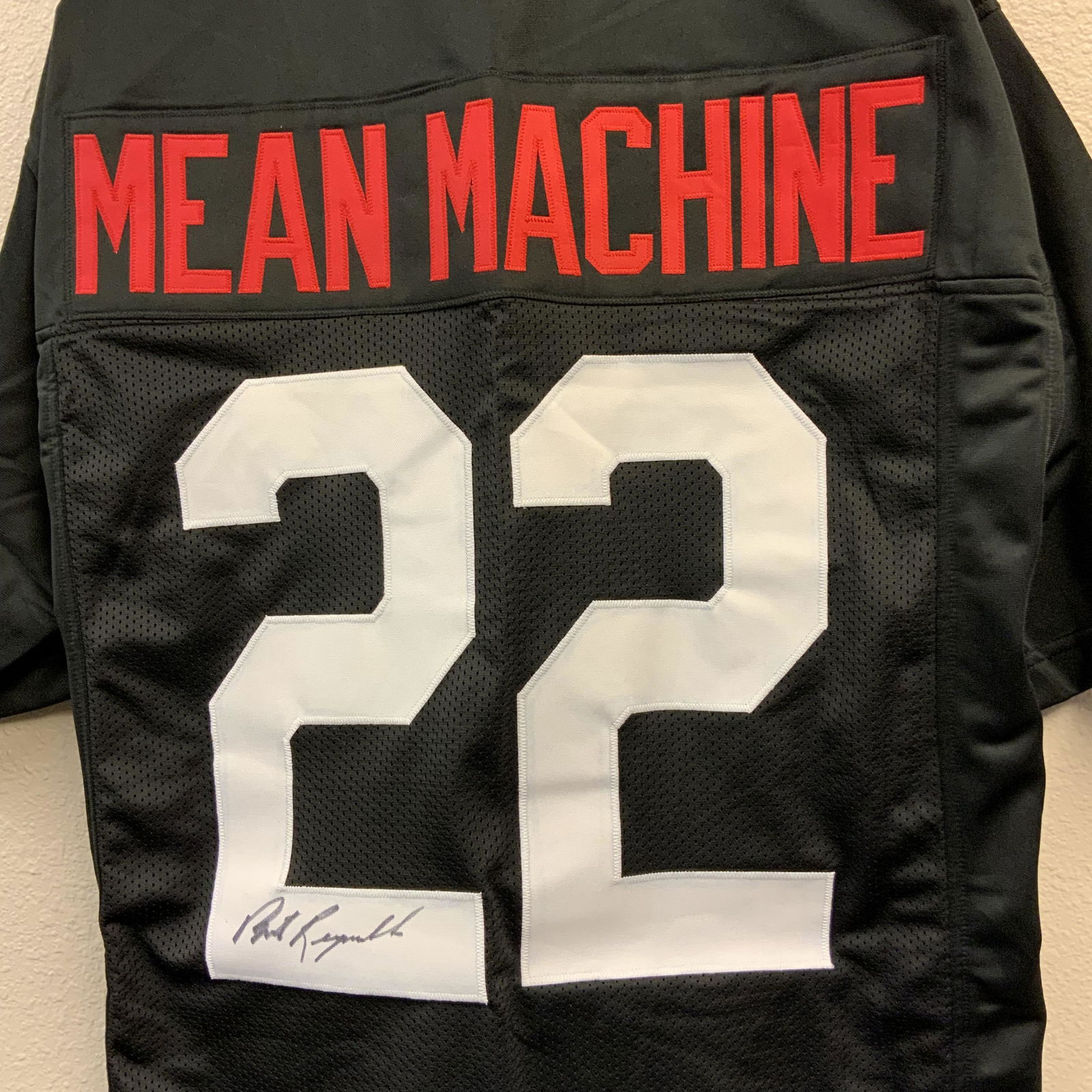 Burt Reynolds Autographed Mean Machine Jersey (1 of 1)