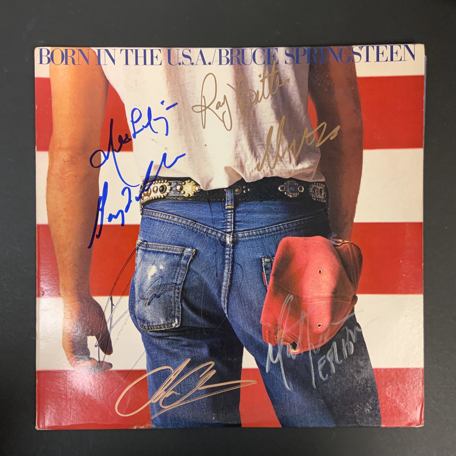 Bruce Springsteen and the E-Street Band Autographed: Displays are not framed, and can be framed for a cost. Framed items will state they are framed in the name of the item. All signed items come with a COA. Ask any and all questions BEFORE bidding. Sign