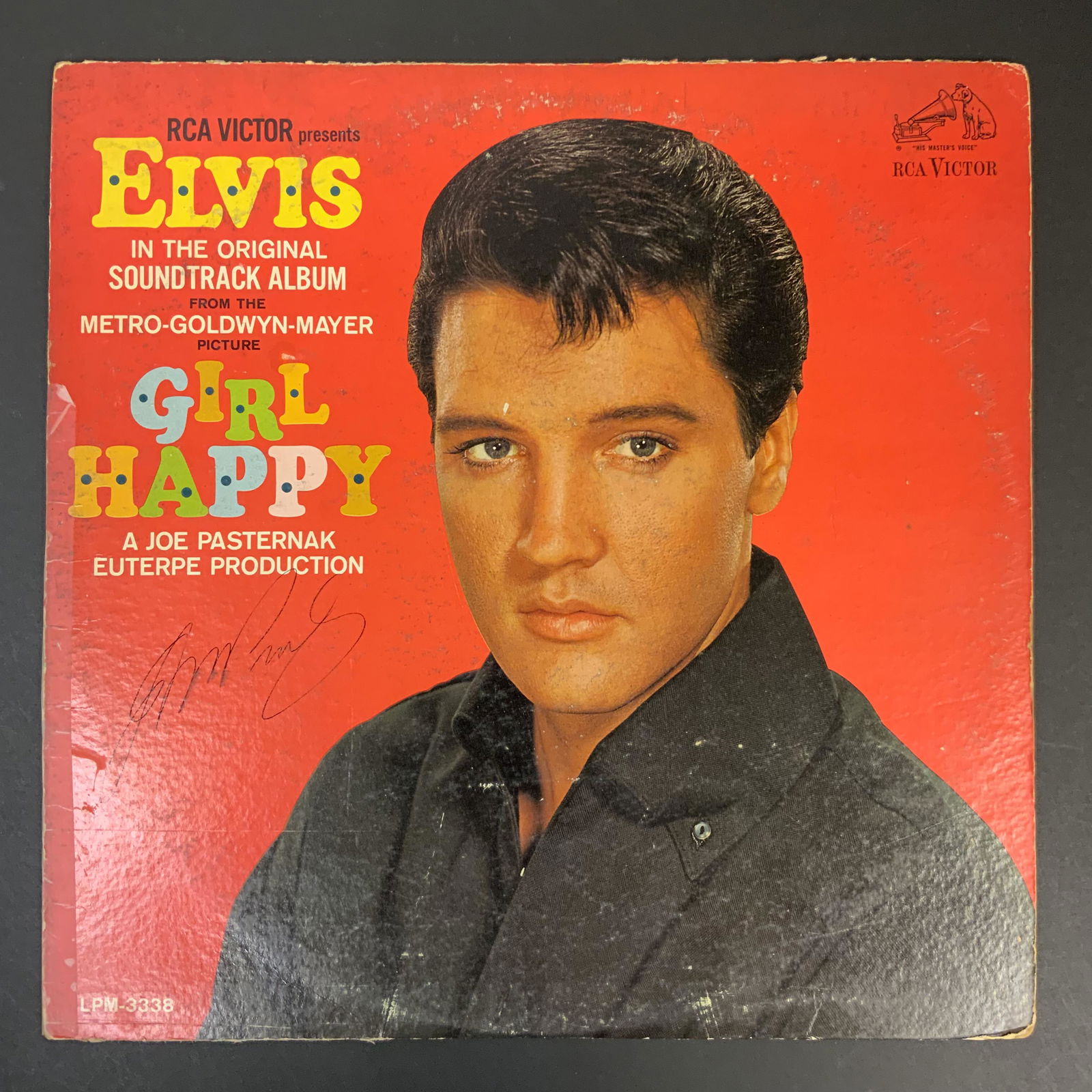 Elvis Presley Autographed Album cover (1 of 1)