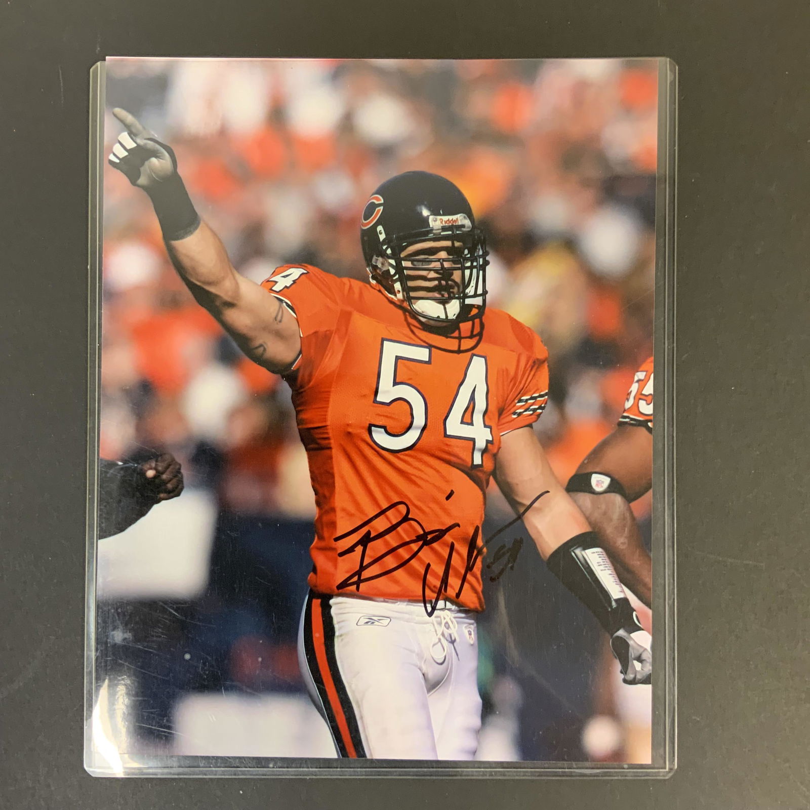 Brian Urlacher Autographed Photo (1 of 1)