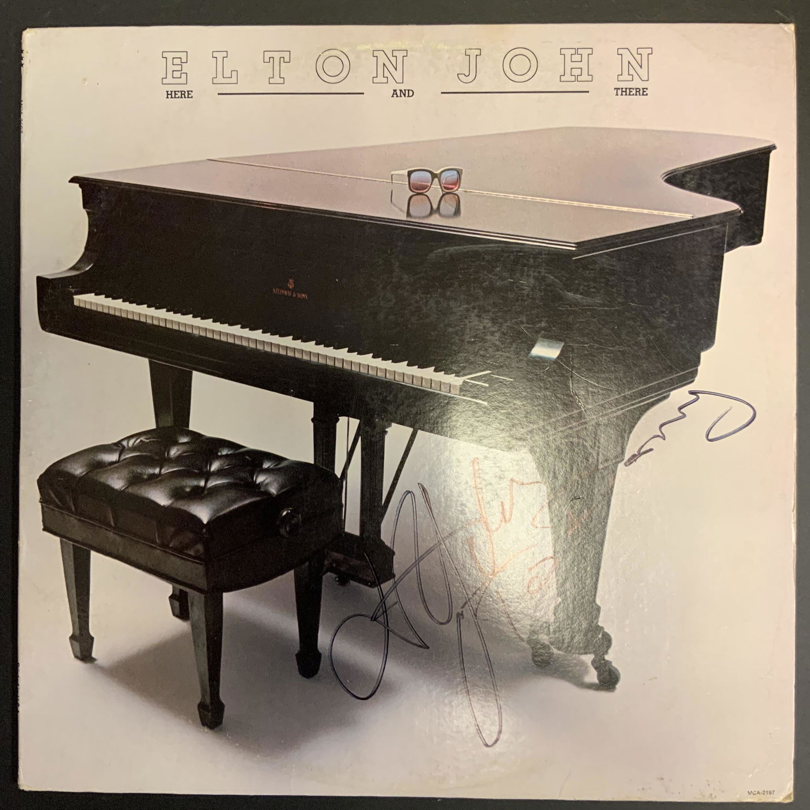 Elton John Autographed Album Cover (1 of 1)