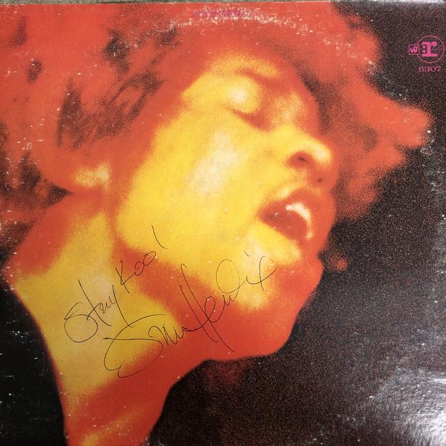 Jimi Hendrix Autographed Album Cover (1 of 1)
