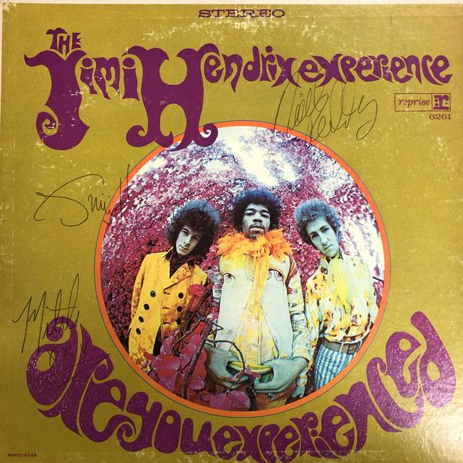 Jimi Hendrix Experience Autographed Album Cover (1 of 1)