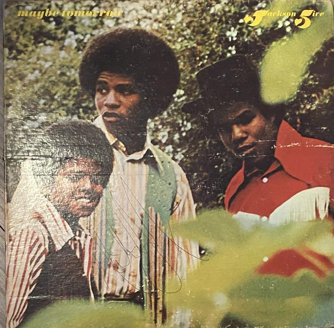 Michael Jackson Autographed Jackson 5 Album Cover (1 of 1)