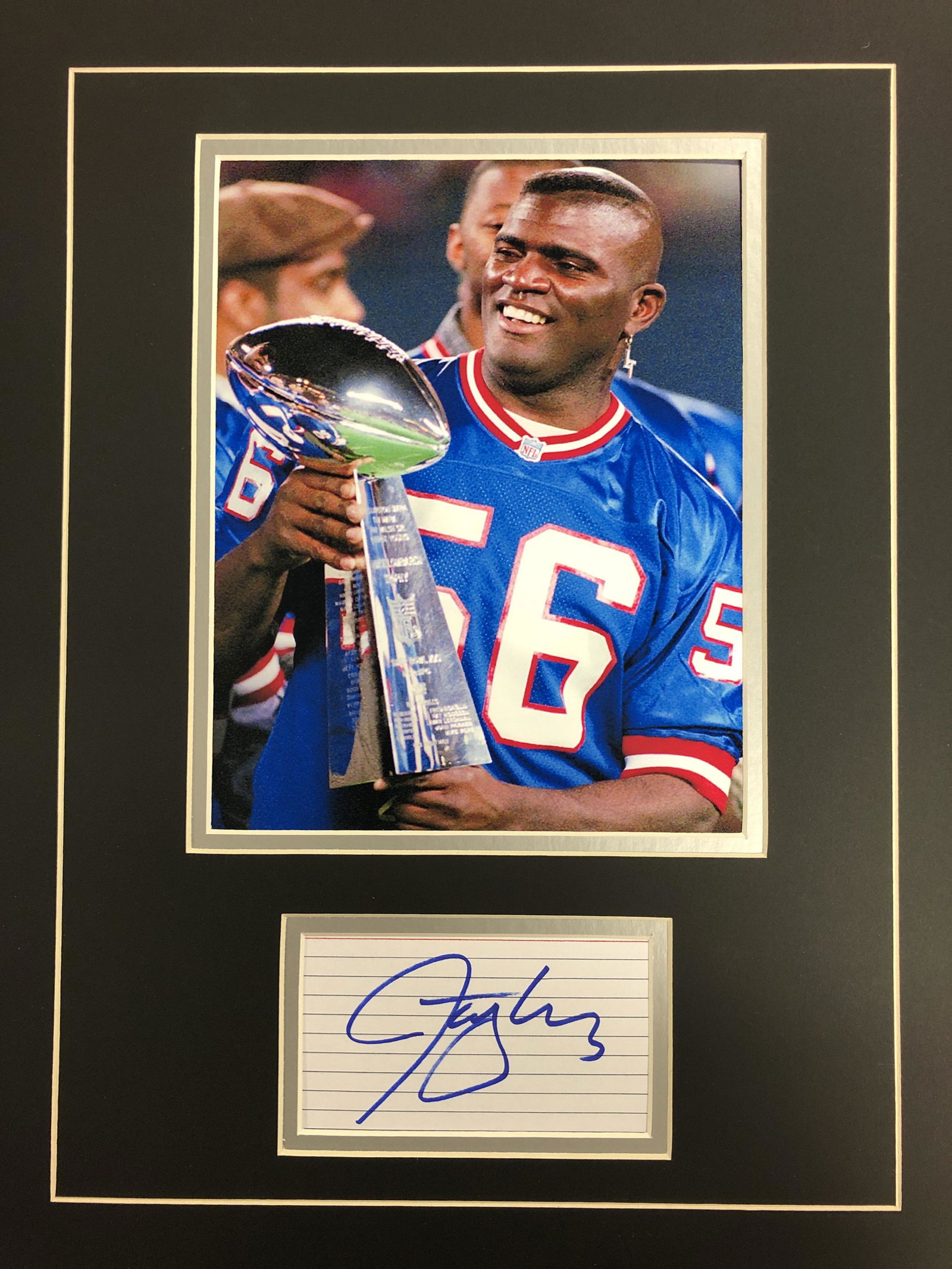 Lawrence Taylor Autograph Display (1 of 1)