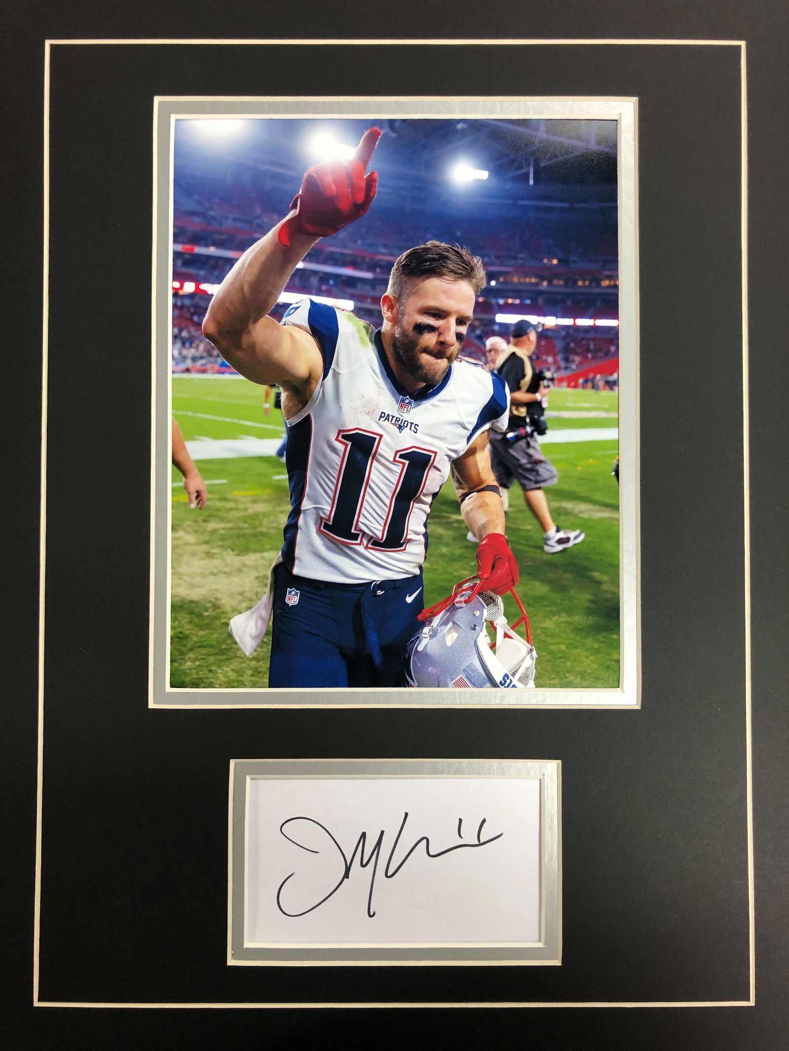 Justin Edelman Autograph Display (1 of 1)