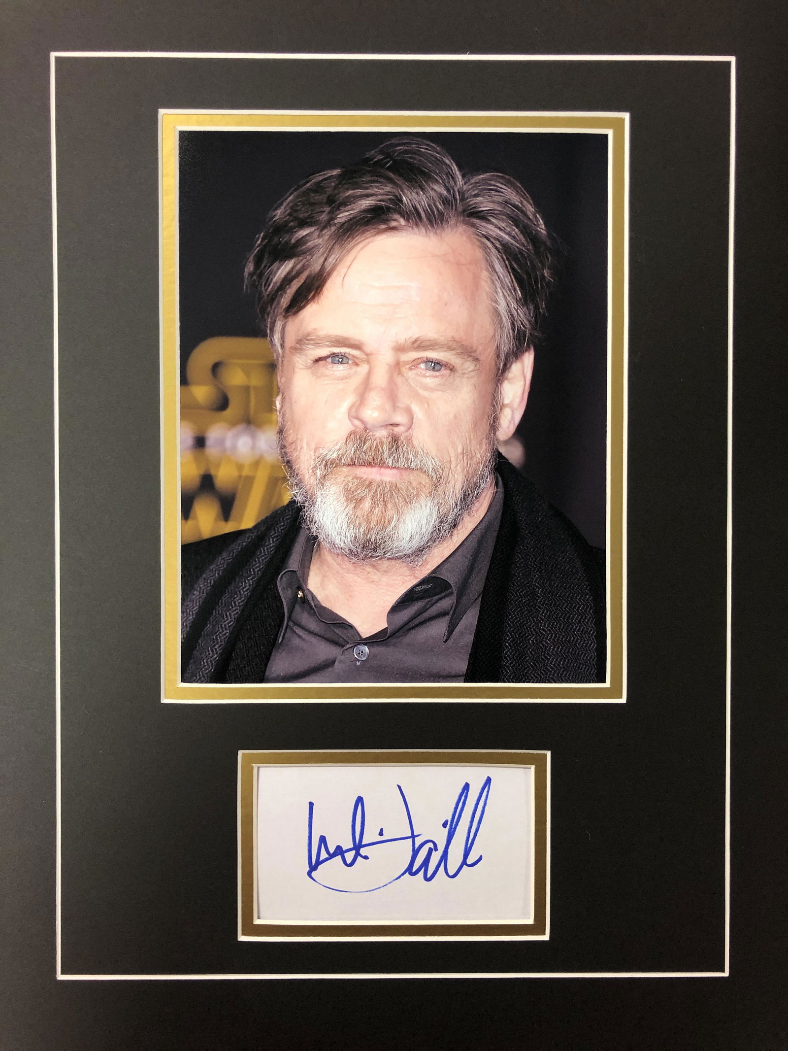 Mark Hamill Autograph Display (1 of 1)