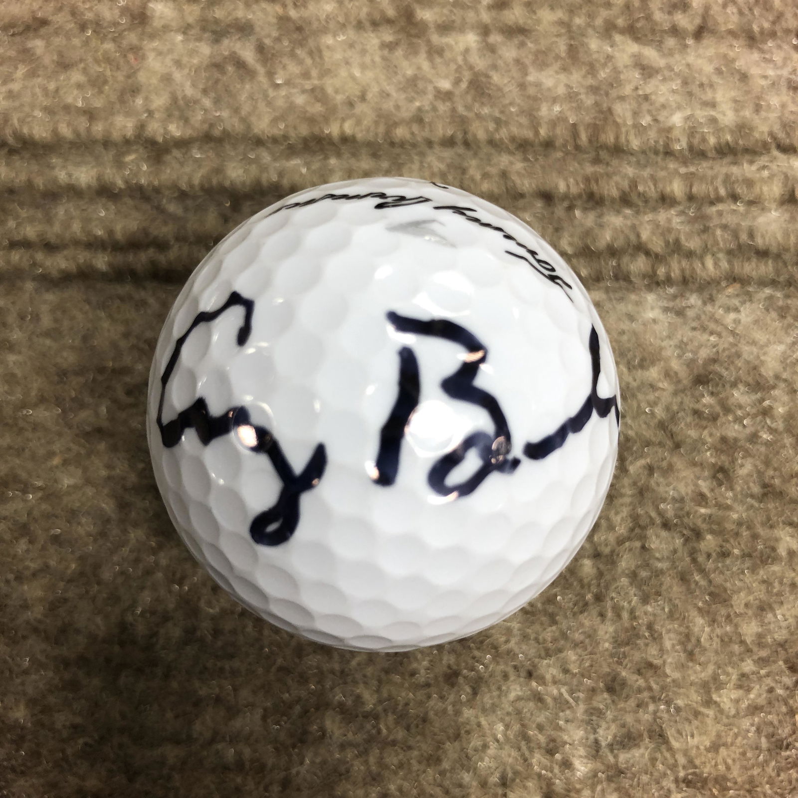 George Bush Sr. Autographed Golf Ball (1 of 1)