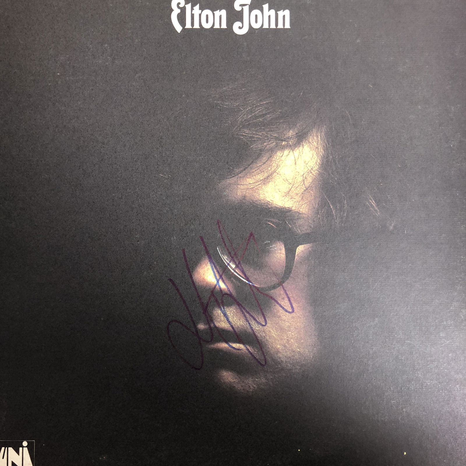 Elton John Autographed Album Cover (1 of 1)