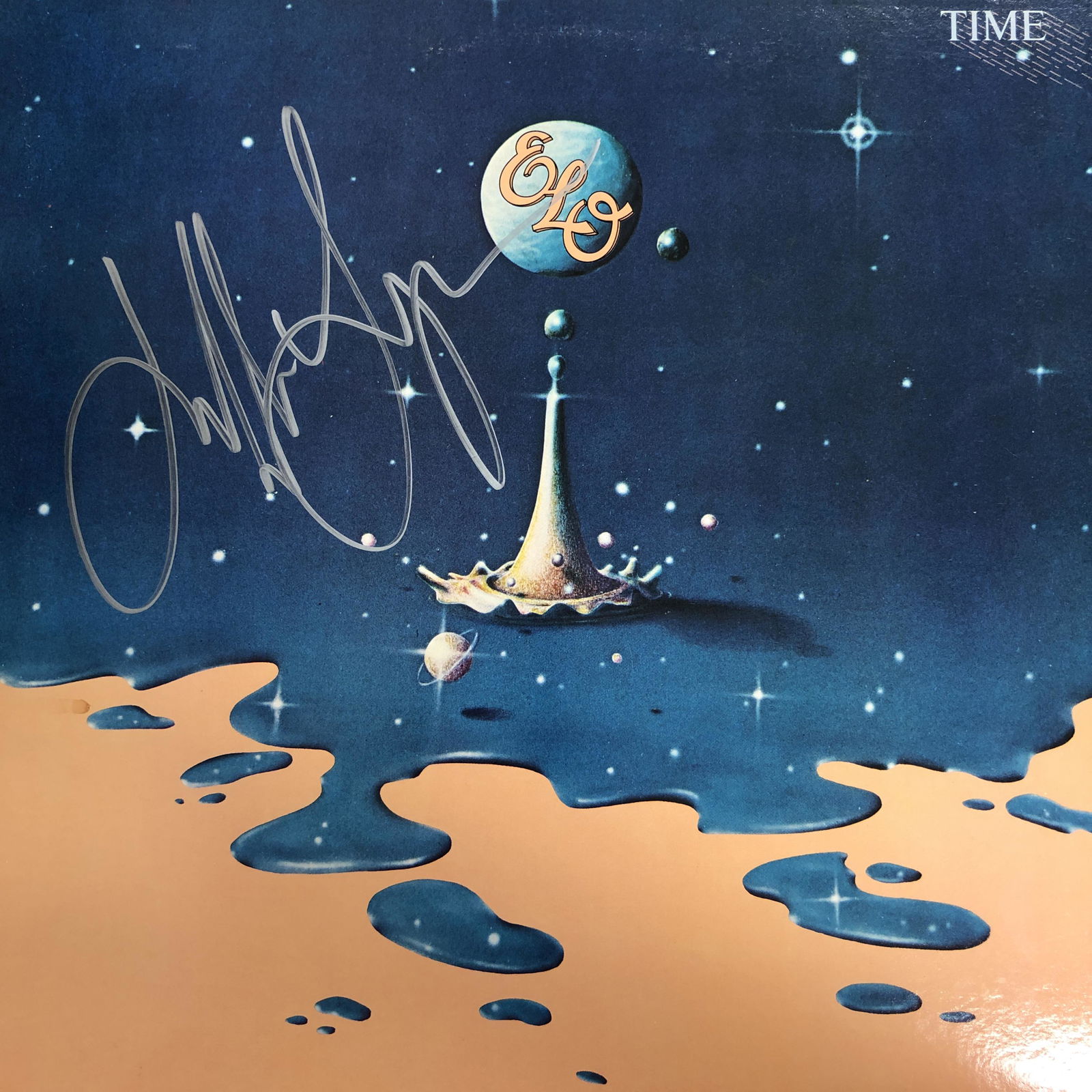 Jeff Lynne Autographed Album Cover (1 of 1)