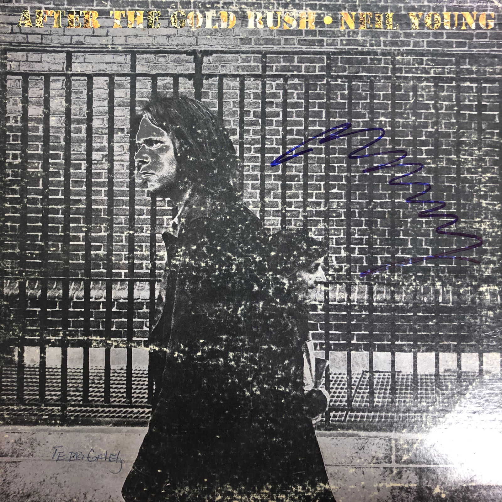 Neil Young Autographed Album Cover (1 of 1)