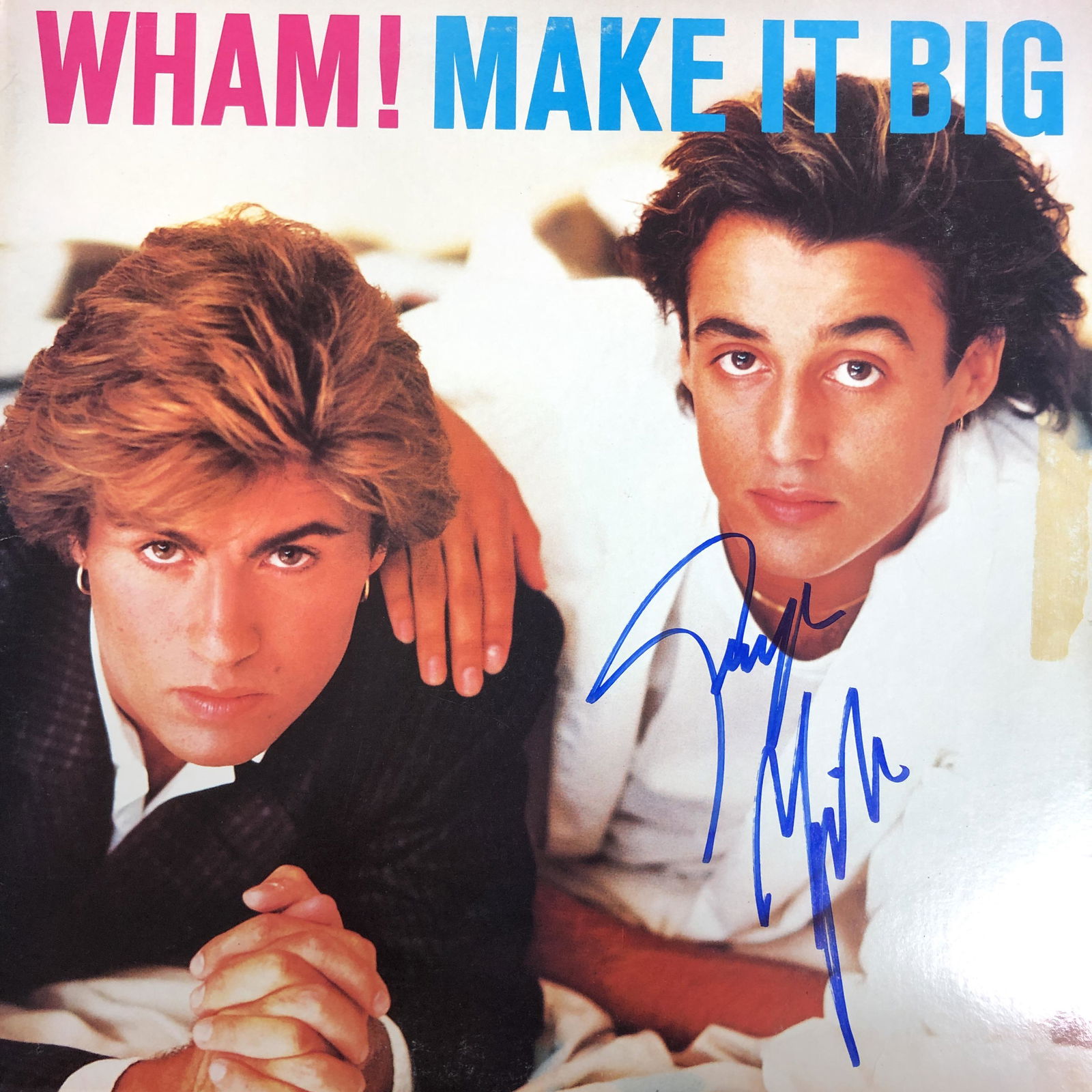 George Michael Autographed Album Cover (1 of 1)