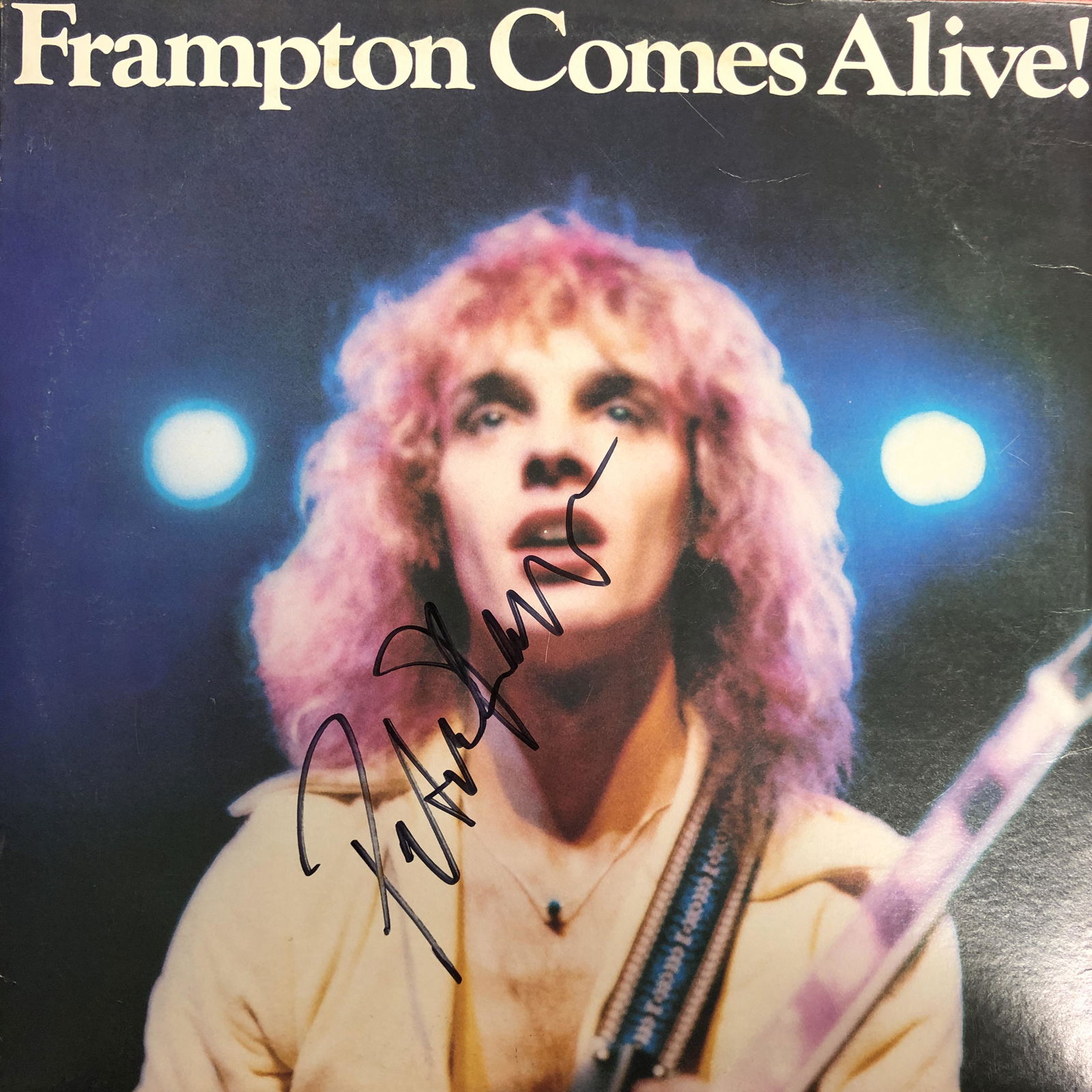 Peter Frampton Autographed Album Cover (1 of 1)
