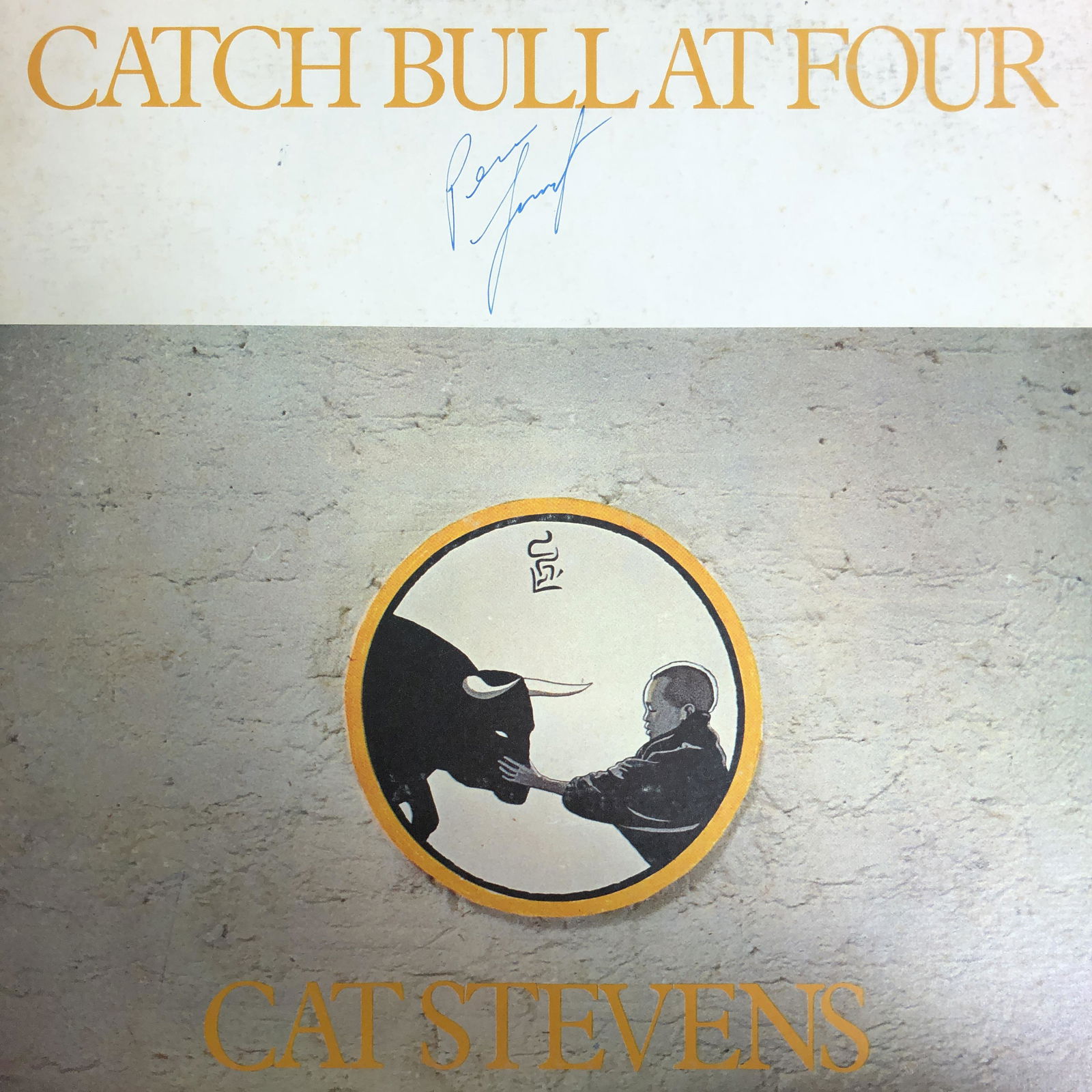 Cat Stevens Autographed Album Cover (1 of 1)