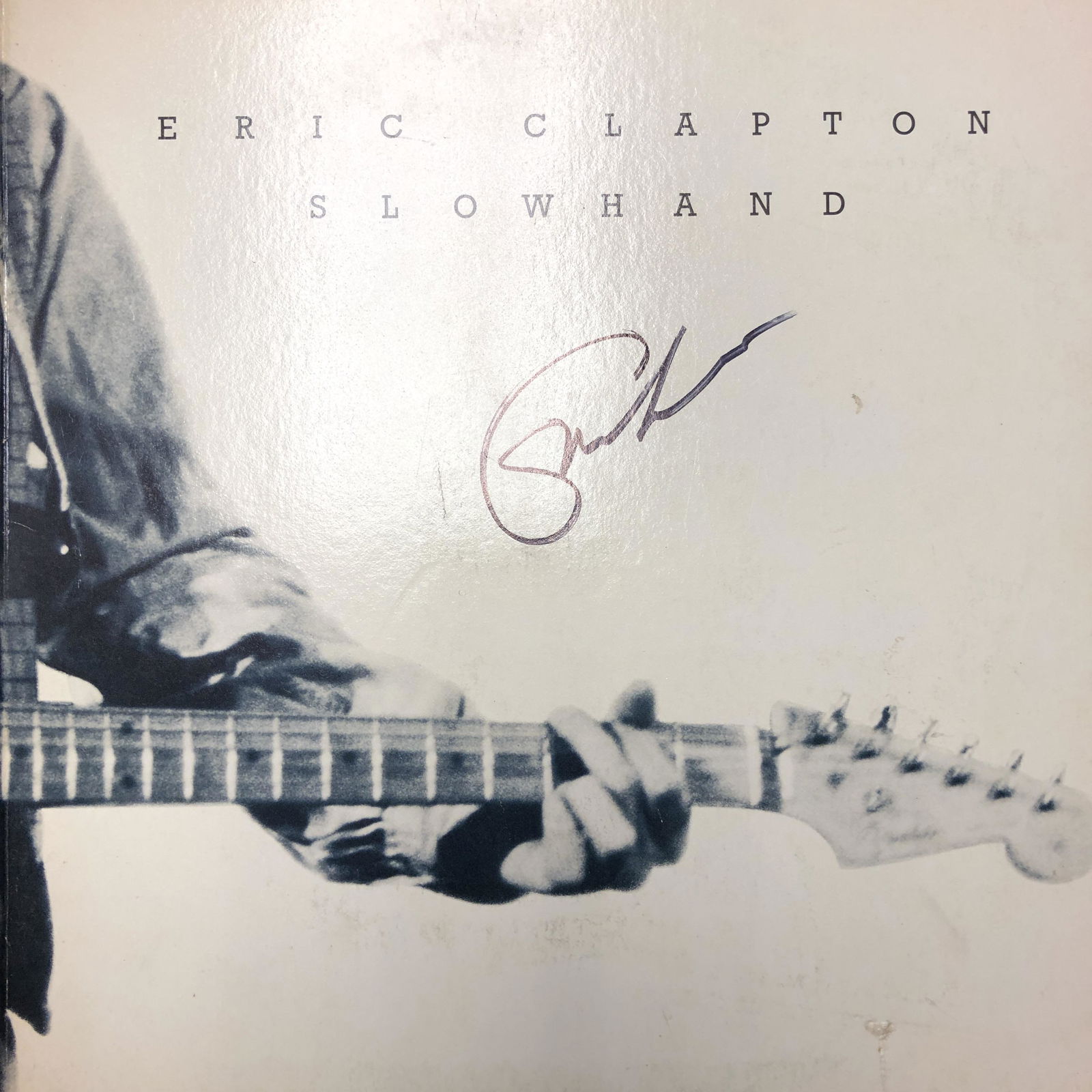 Eric Clapton Autographed Album Cover (1 of 1)