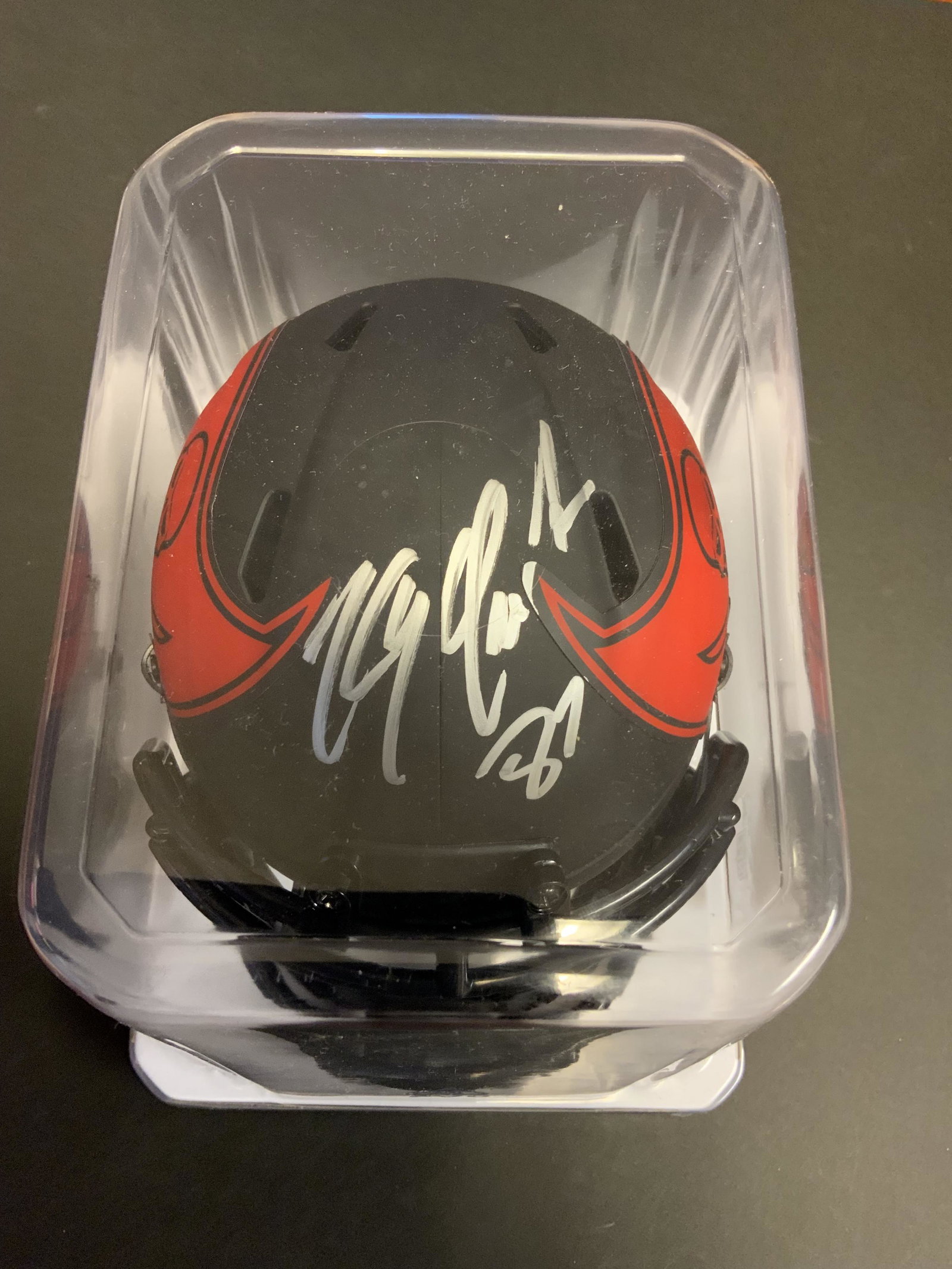Rob Gronkowski Autographed Mini Helmet (1 of 1)
