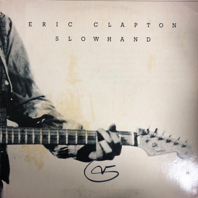Eric Clapton Autographed Album Cover (1 of 1)