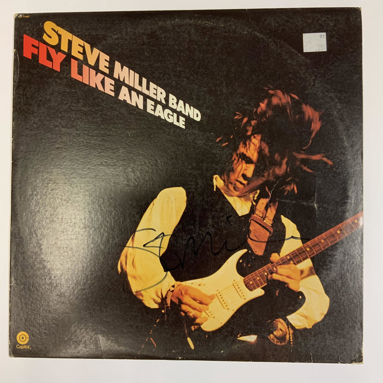 Steve Miller Autographed Album Cover: Displays are assembled AFTER payment is received, picture is a mock up of finished product. Displays are not framed, and can be framed for a cost. Framed items will state they are framed in the name o