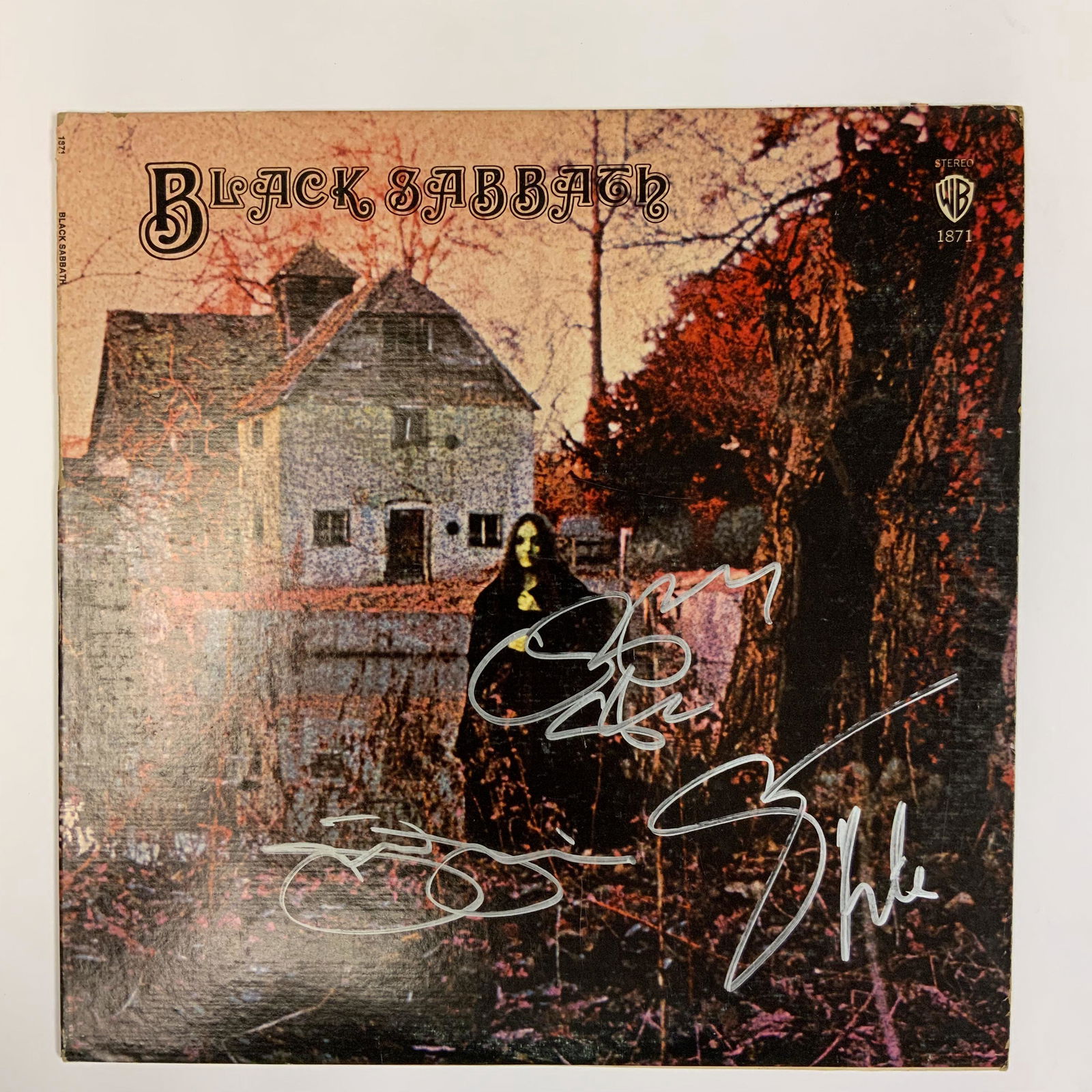 Black Sabbath Autographed Album Cover, Signed by all (1 of 1)