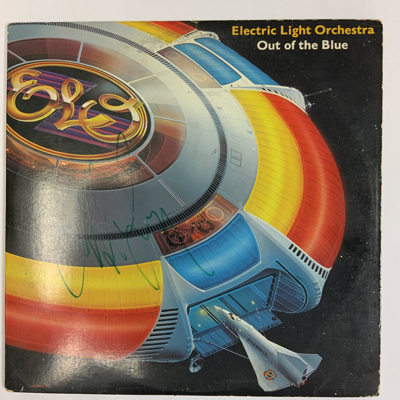 Jeff Lynne Autographed Album Cover: Displays are assembled AFTER payment is received, picture is a mock up of finished product. Displays are not framed, and can be framed for a cost. Framed items will state they are framed in the name o