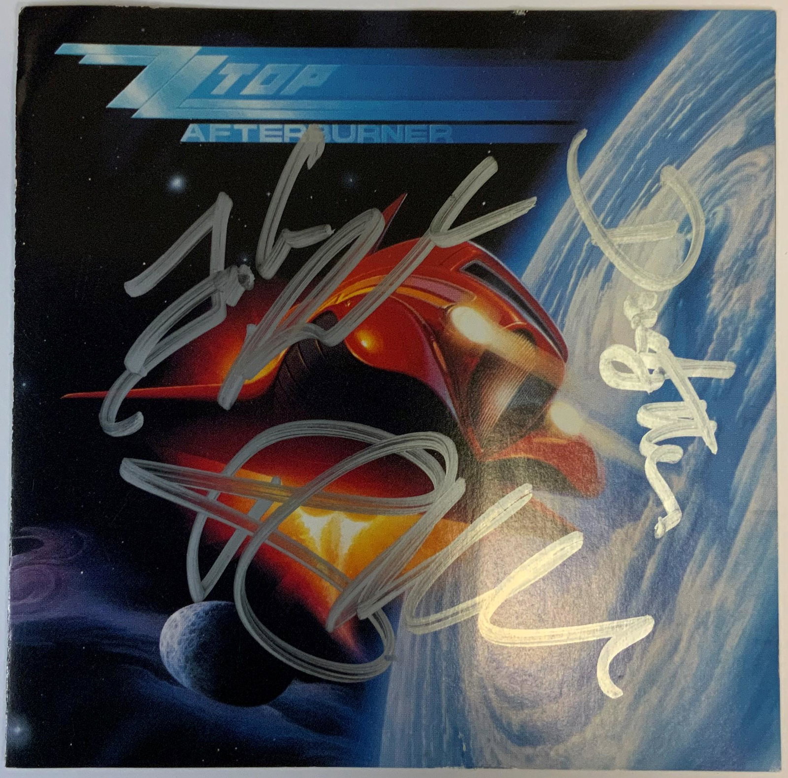 ZZ Top Autographed CD Booklet (1 of 1)