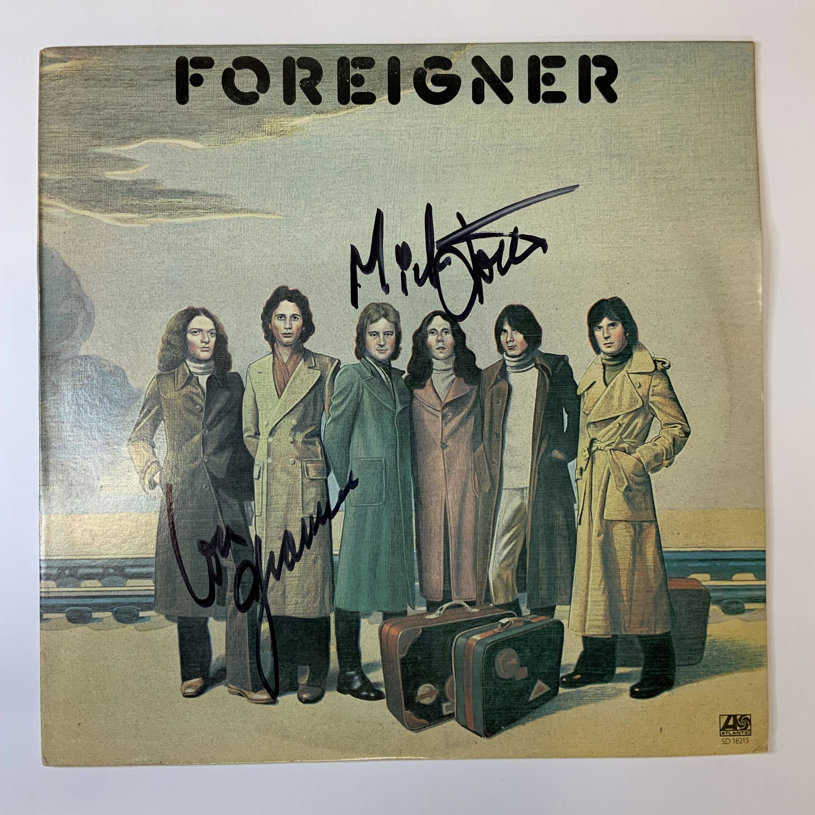 Foreigner Autographed Album Cover, Mick and Lou (1 of 1)