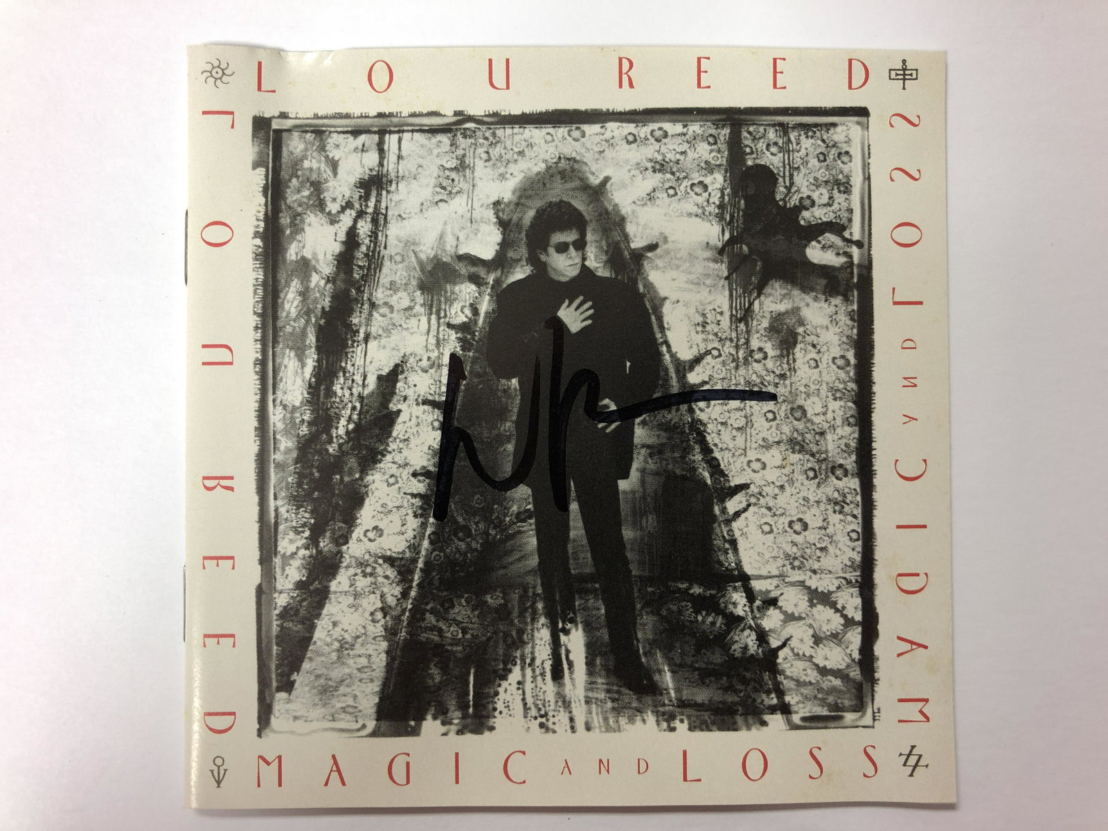 Lou Reed Autographed CD Booklet (1 of 1)