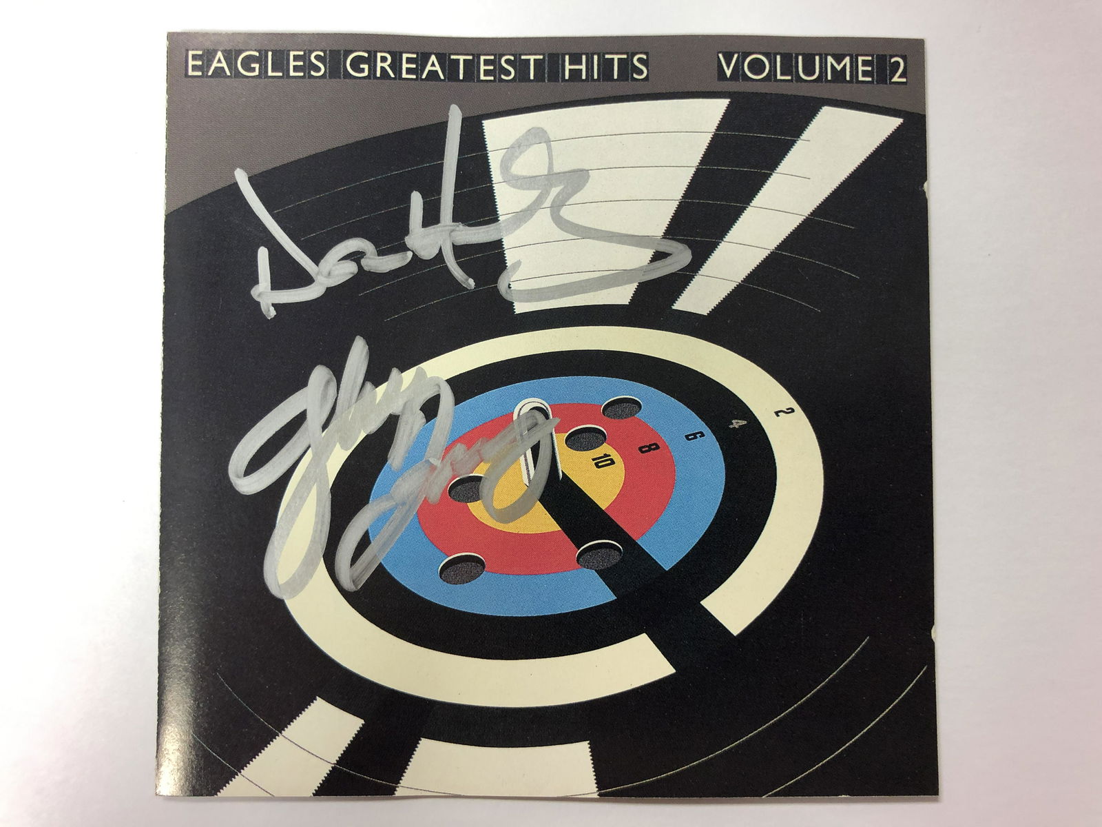 Eagles Autographed CD Booklet, Henley Frey (1 of 1)